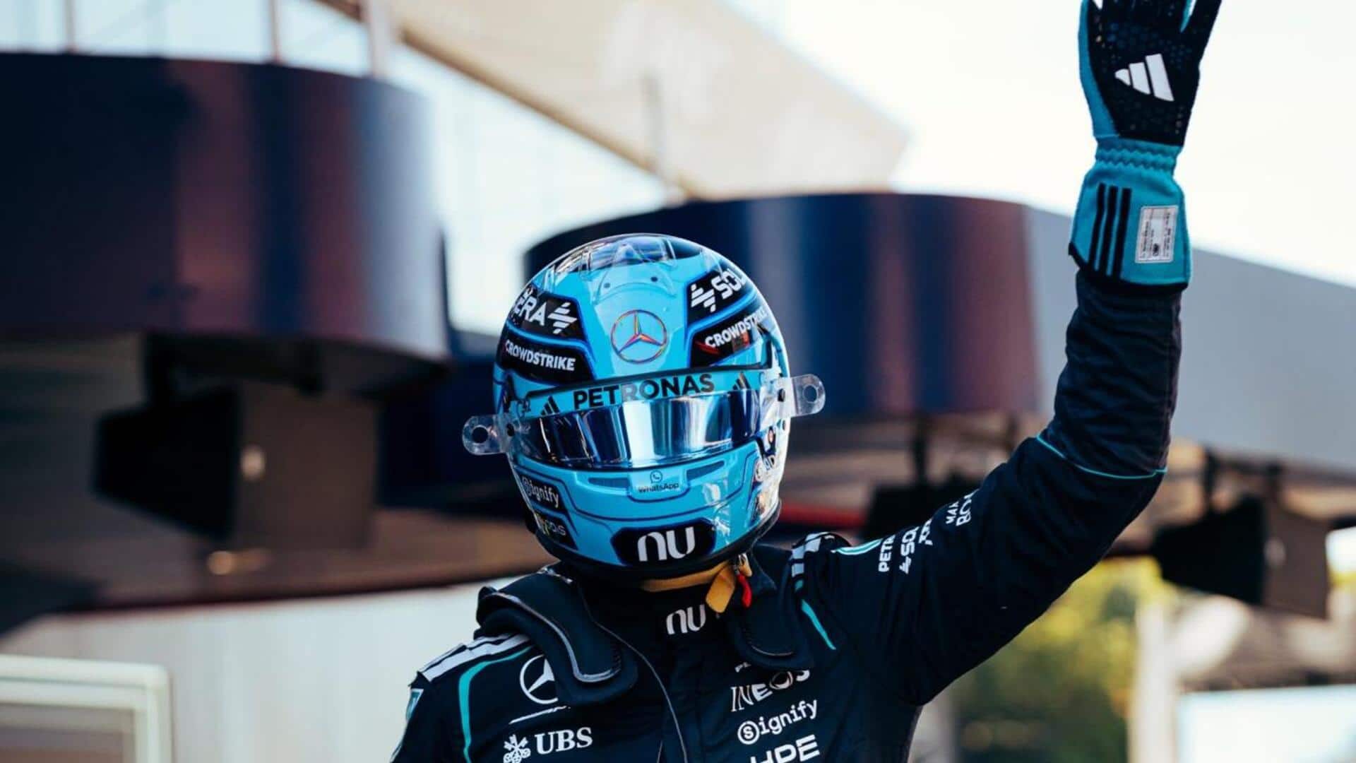 F1 2026: George Russell takes pole at Barcelona-Catalunya GP