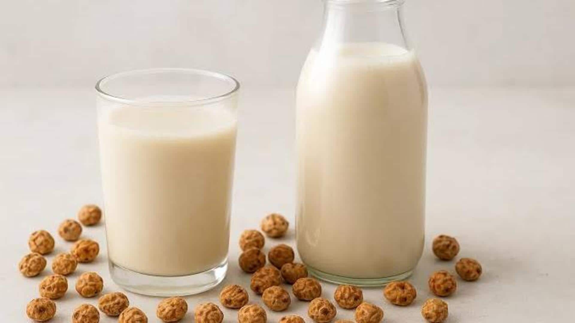 Tigernut milk: Your new energy drink