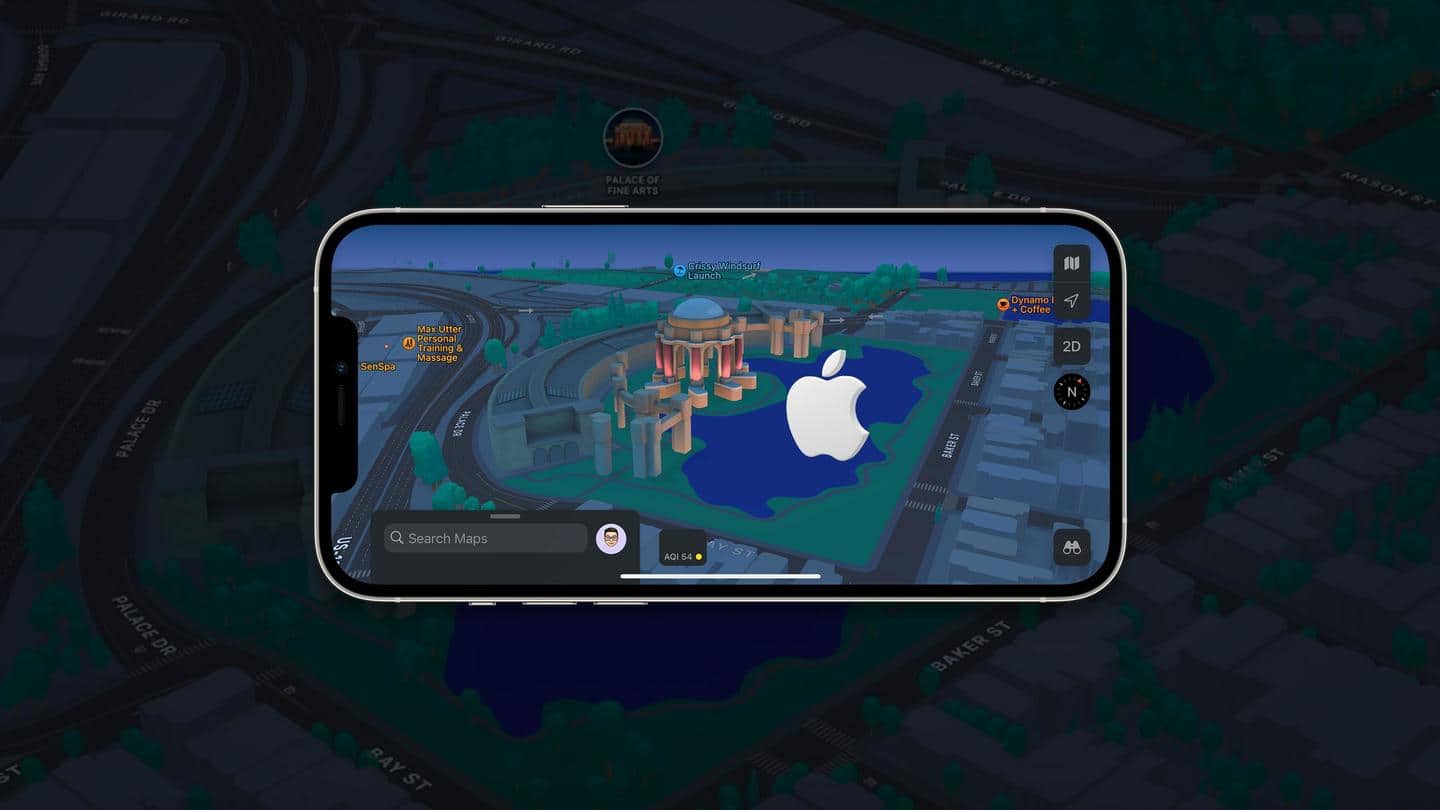 Apple Maps 3D view finally rolls out on iOS 15