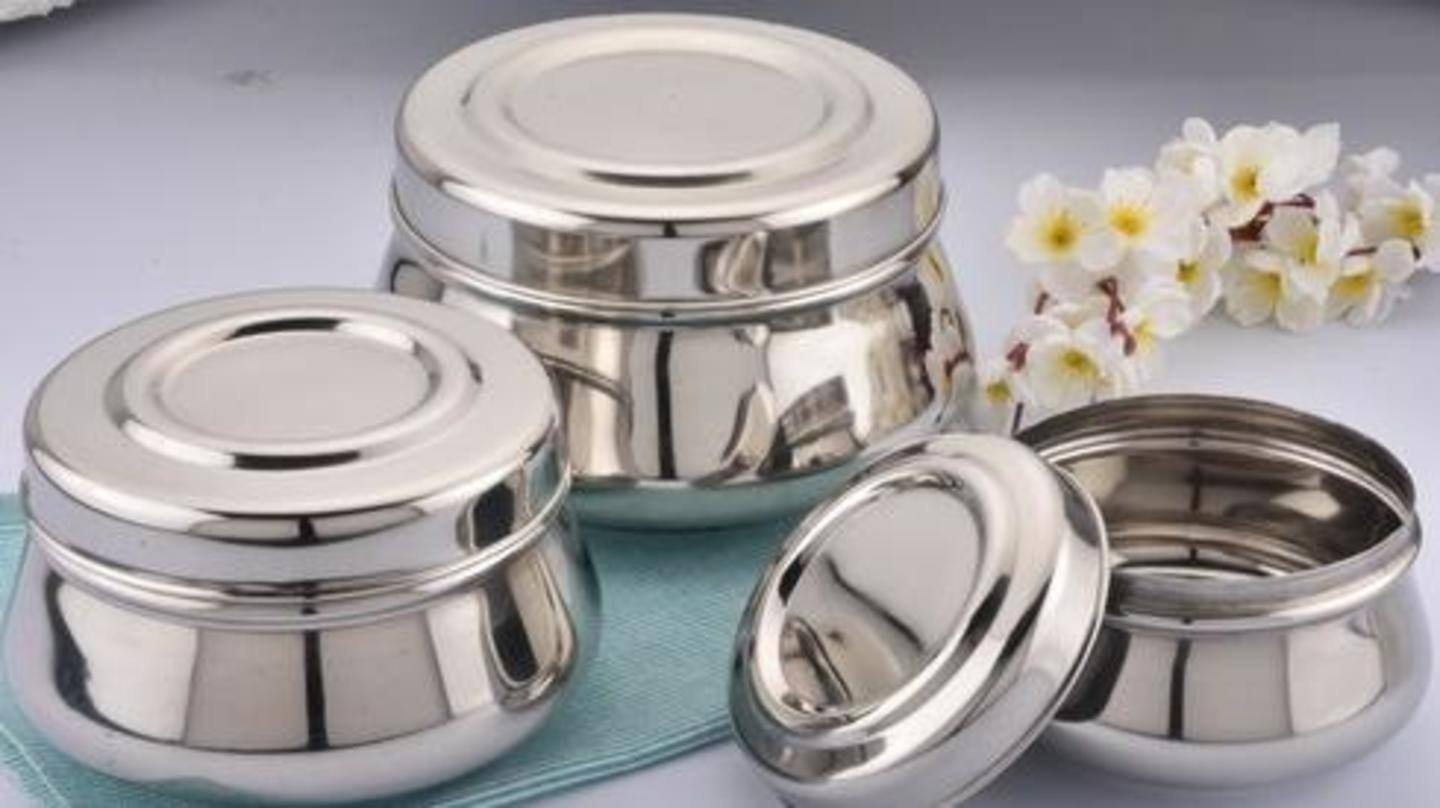 Stainless steel: Rust-free, resistant to heat, strong Stainless steel: Rust-free, resistant to heat, strong