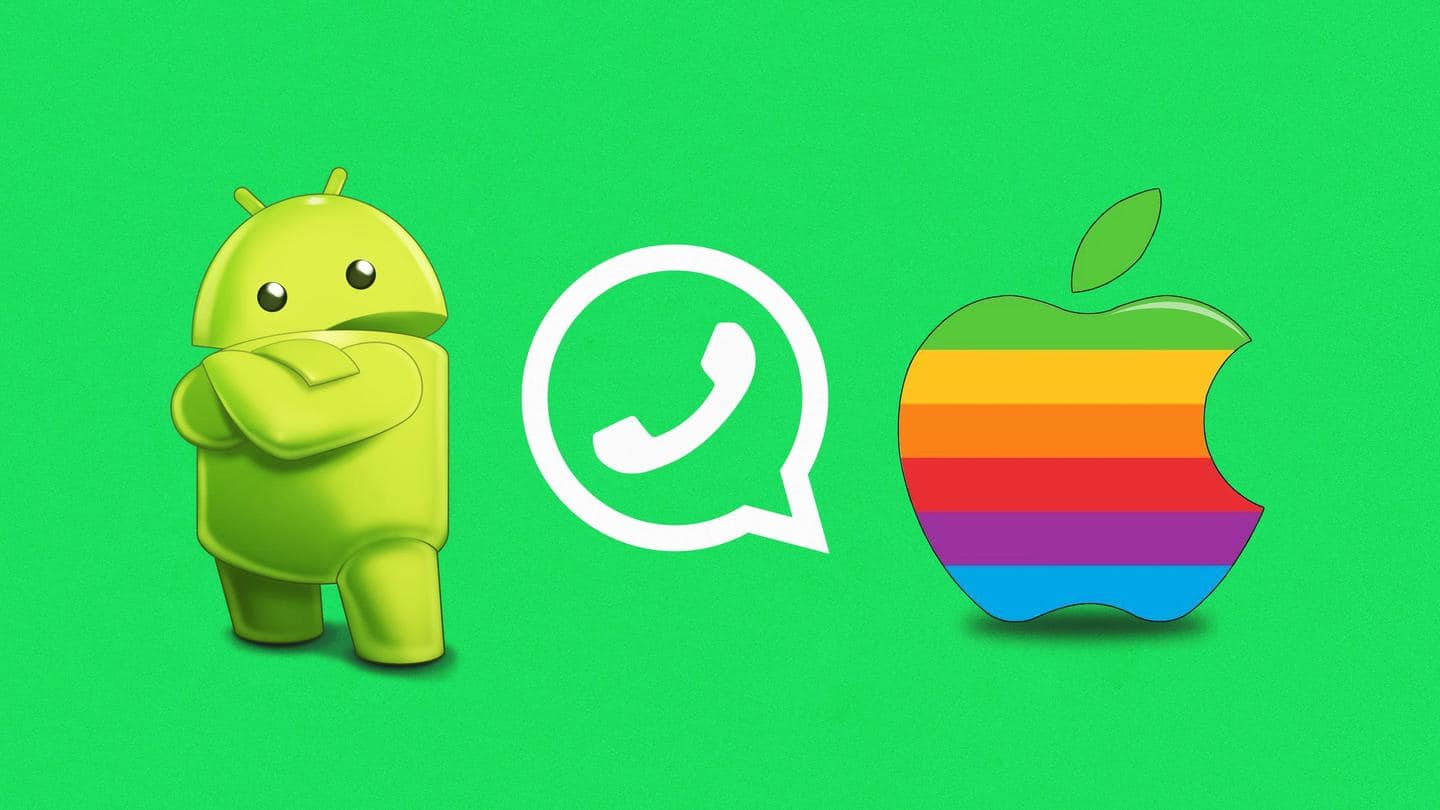 Transfer WhatsApp data from Android to iOS easily: Here's how