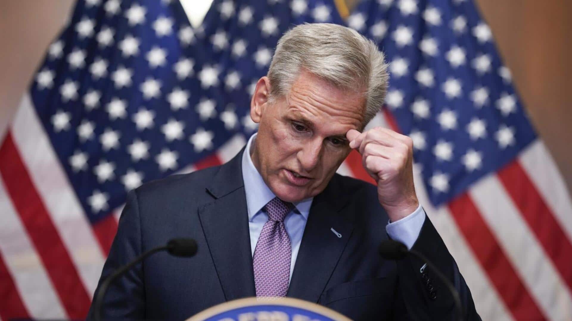 Kevin McCarthy ousted as US House Speaker