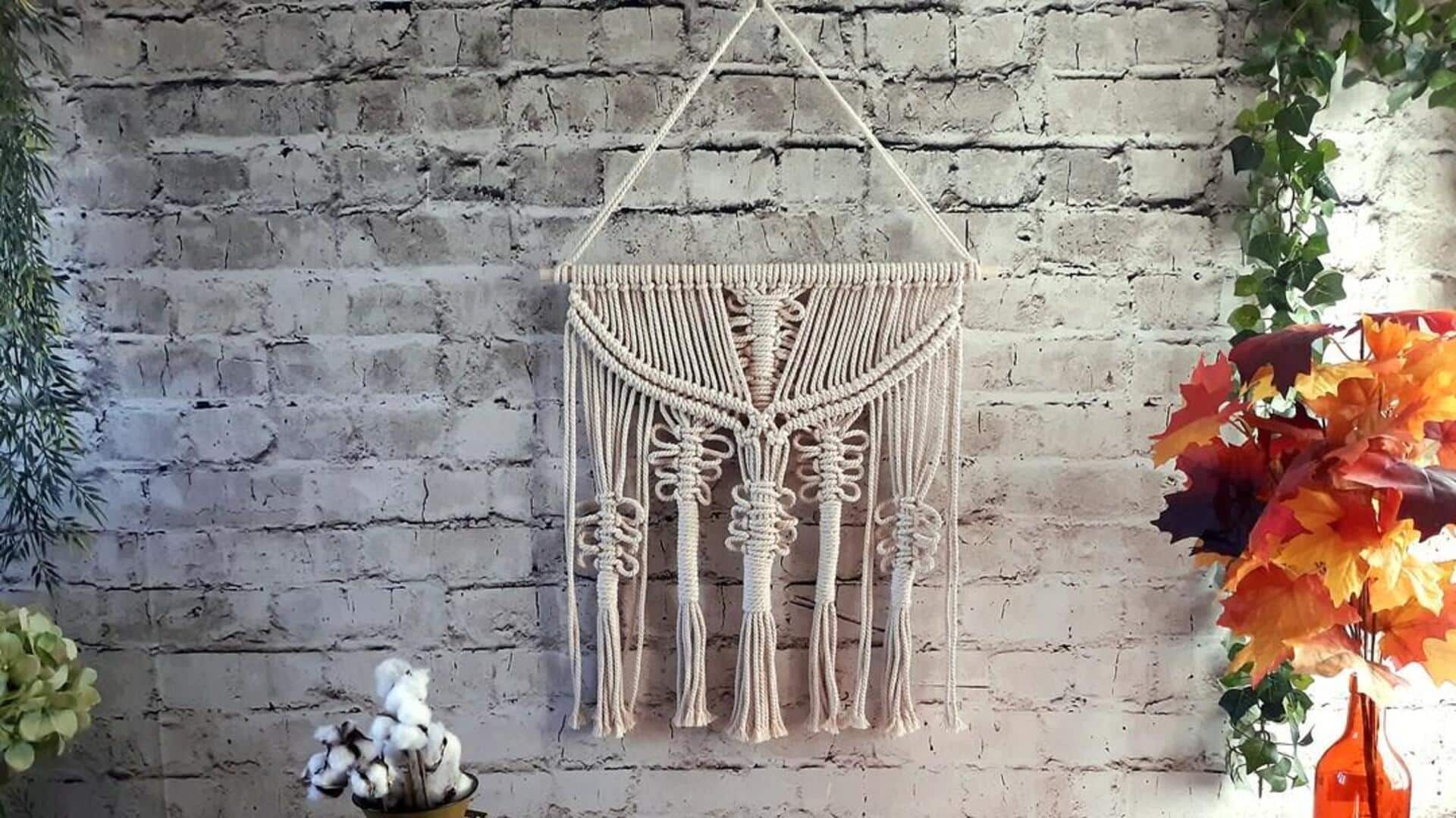 Macrame wall art: All about this home decor element 