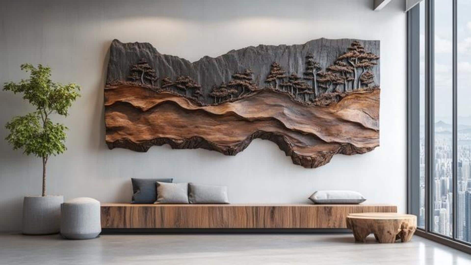 How to make artwork with reclaimed wood
