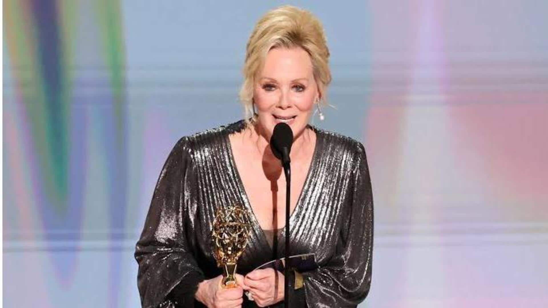 Emmys: Jean Smart scripts history with 5th win for 'Hacks'