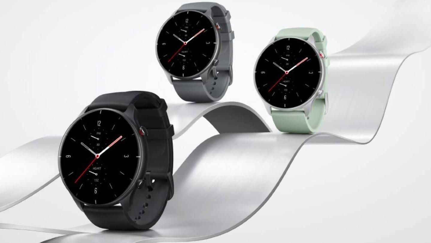 Amazfit GTR 2e is priced at Rs. 9,999 Amazfit GTR 2e is priced at Rs. 9,999