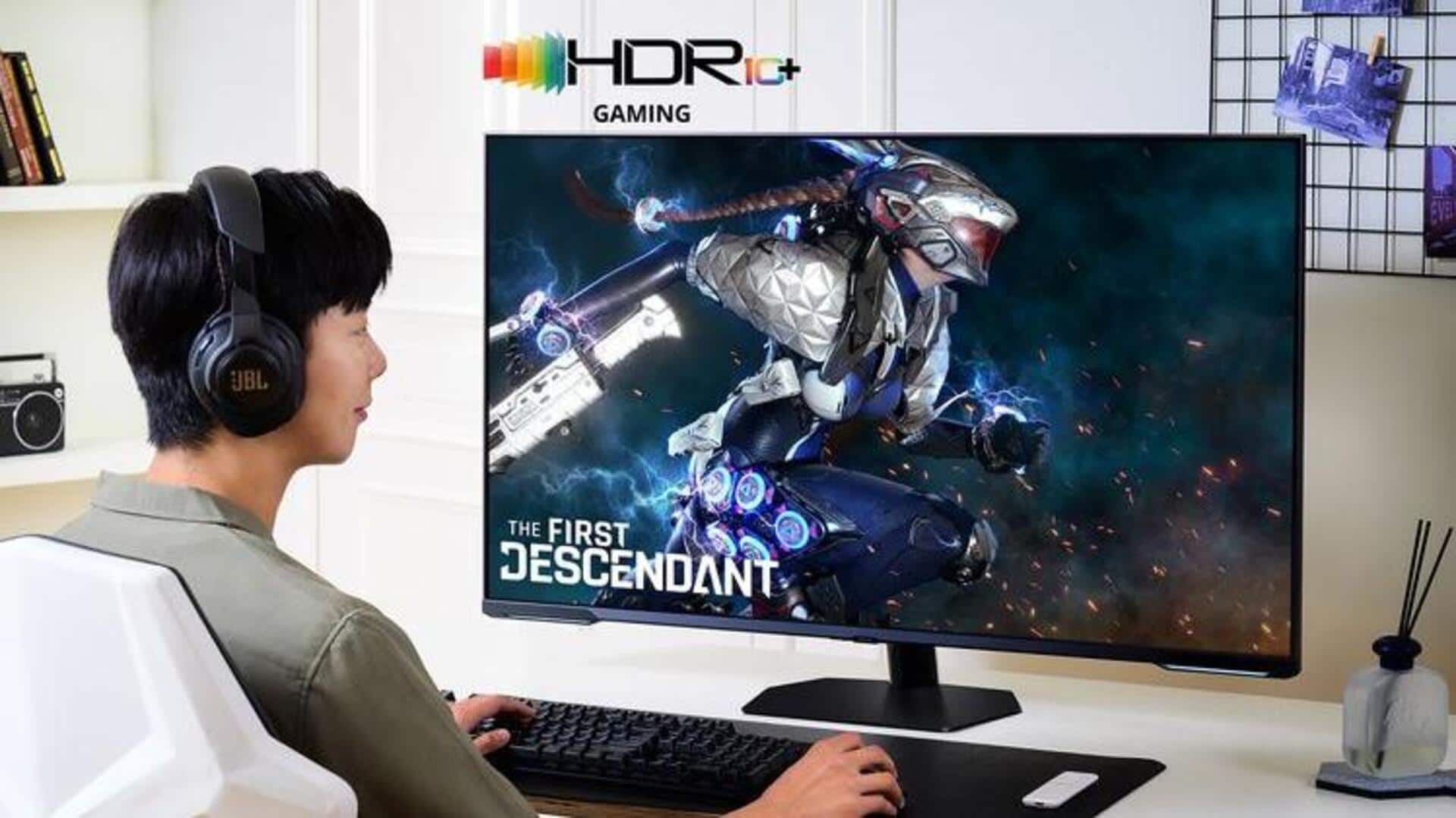 Samsung unveils world's first HDR10+ gaming title, The First Descendant