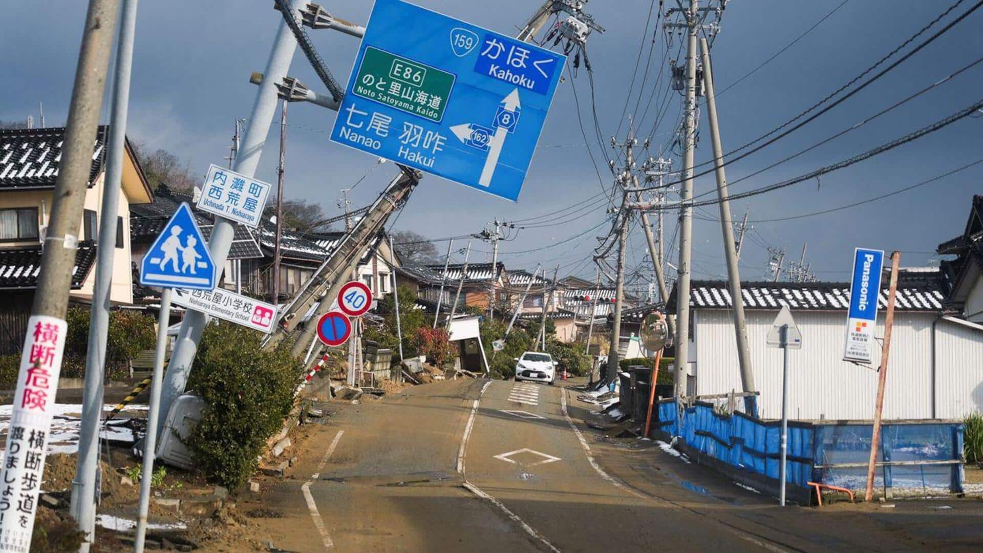 6.0-magnitude quake strikes Japan 