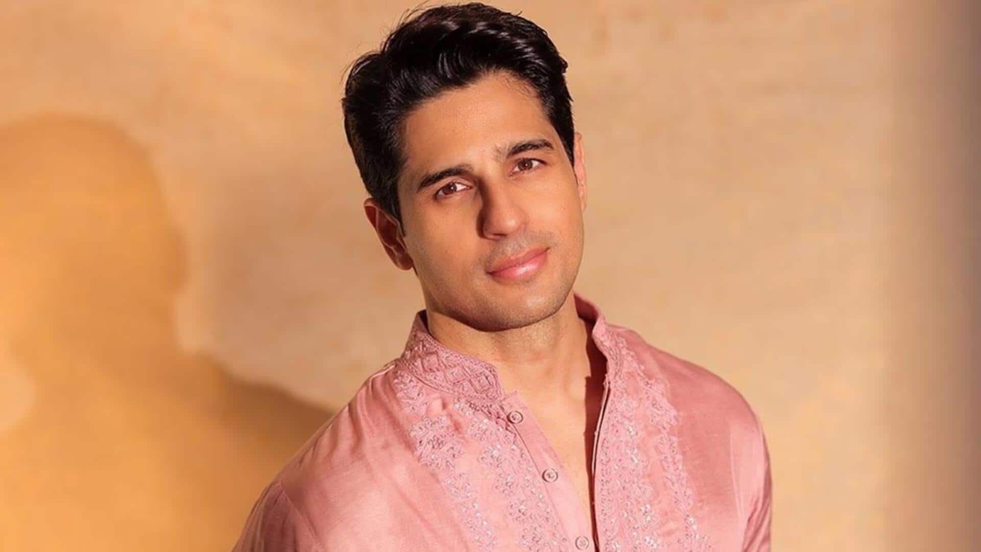 Sidharth's 'Vvan' to get first look poster on his birthday