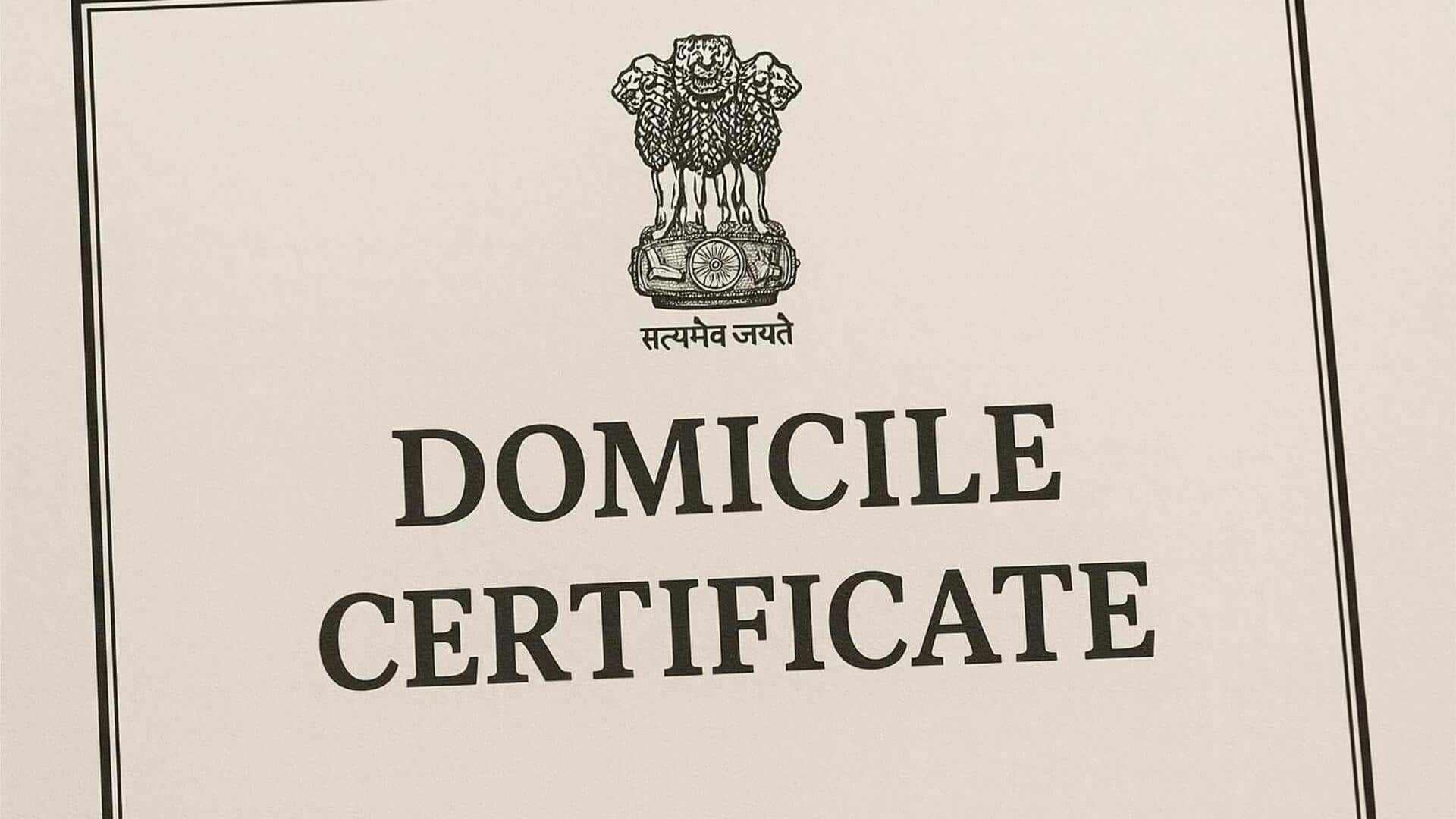 How to verify your domicile certificate