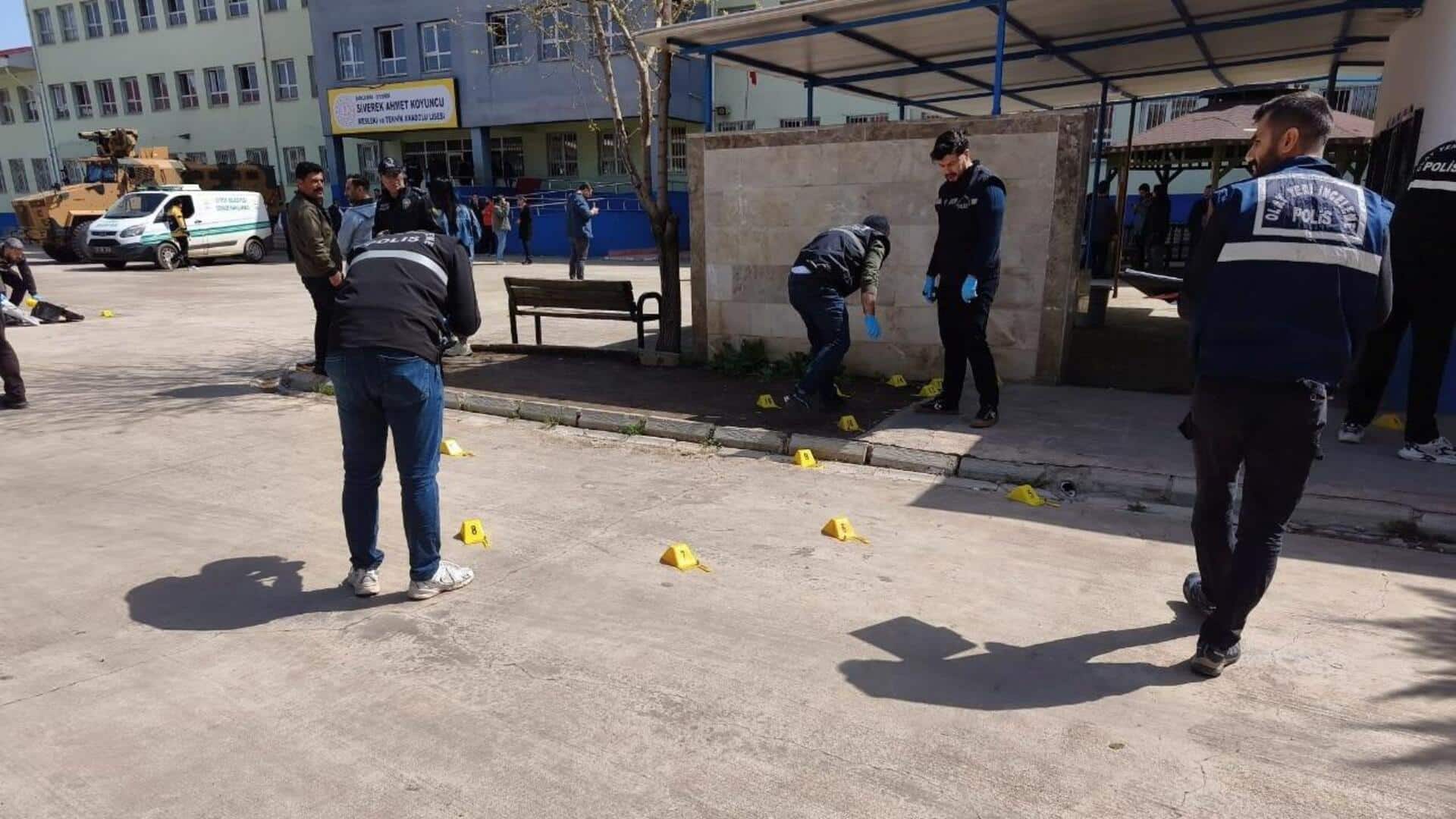 4 killed, 20 wounded in 2nd school shooting in Turkey 