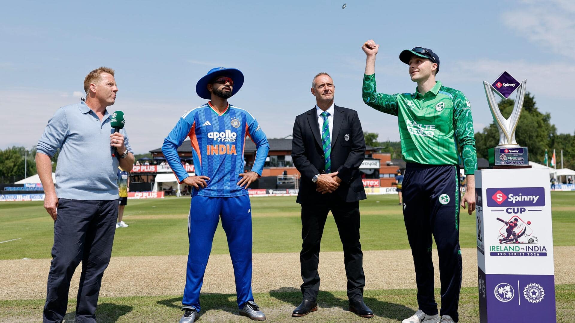 All-round Ireland stun India by 34 runs in 1st T20I