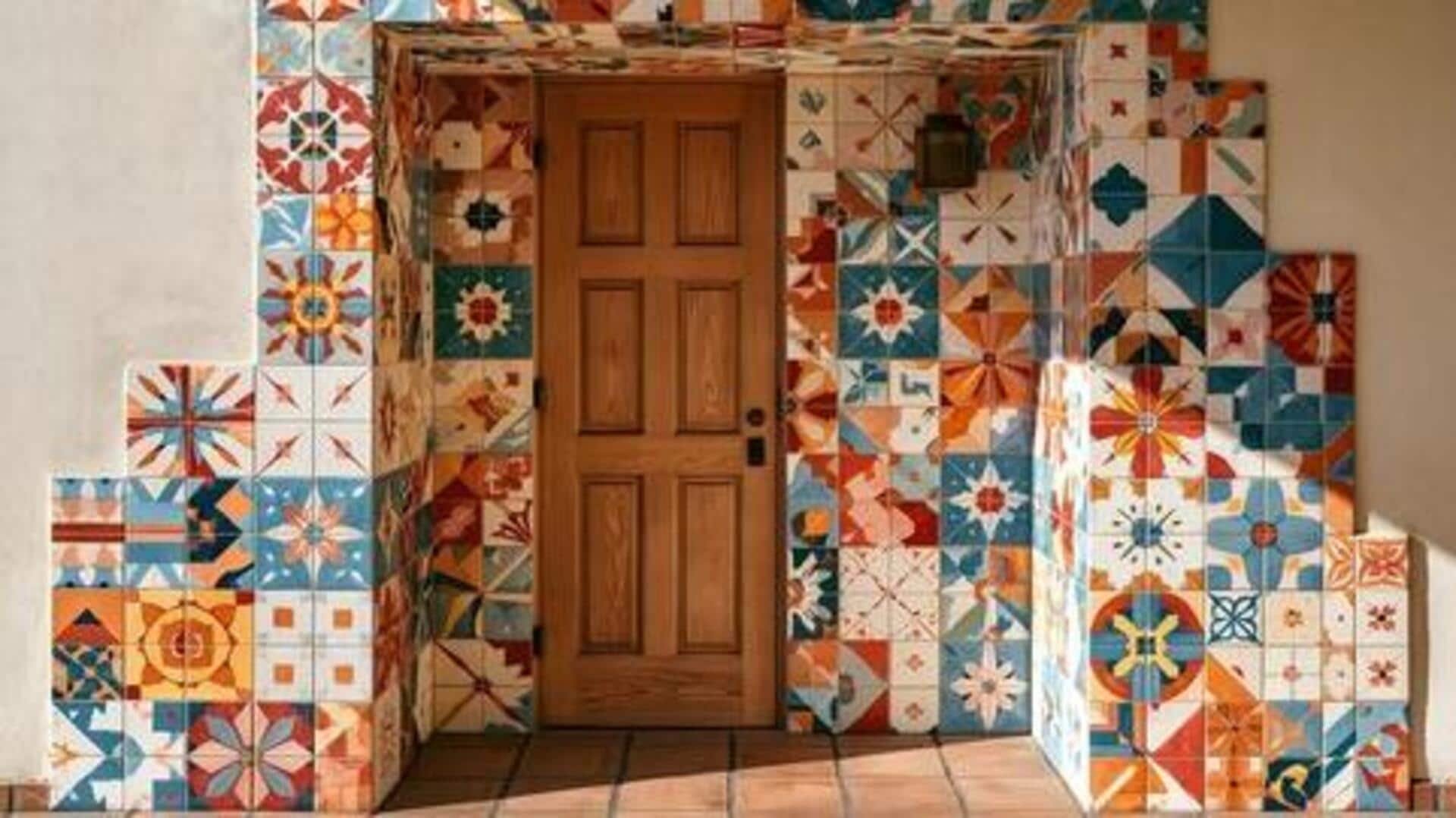 Revamp your walls with beautiful tile art 
