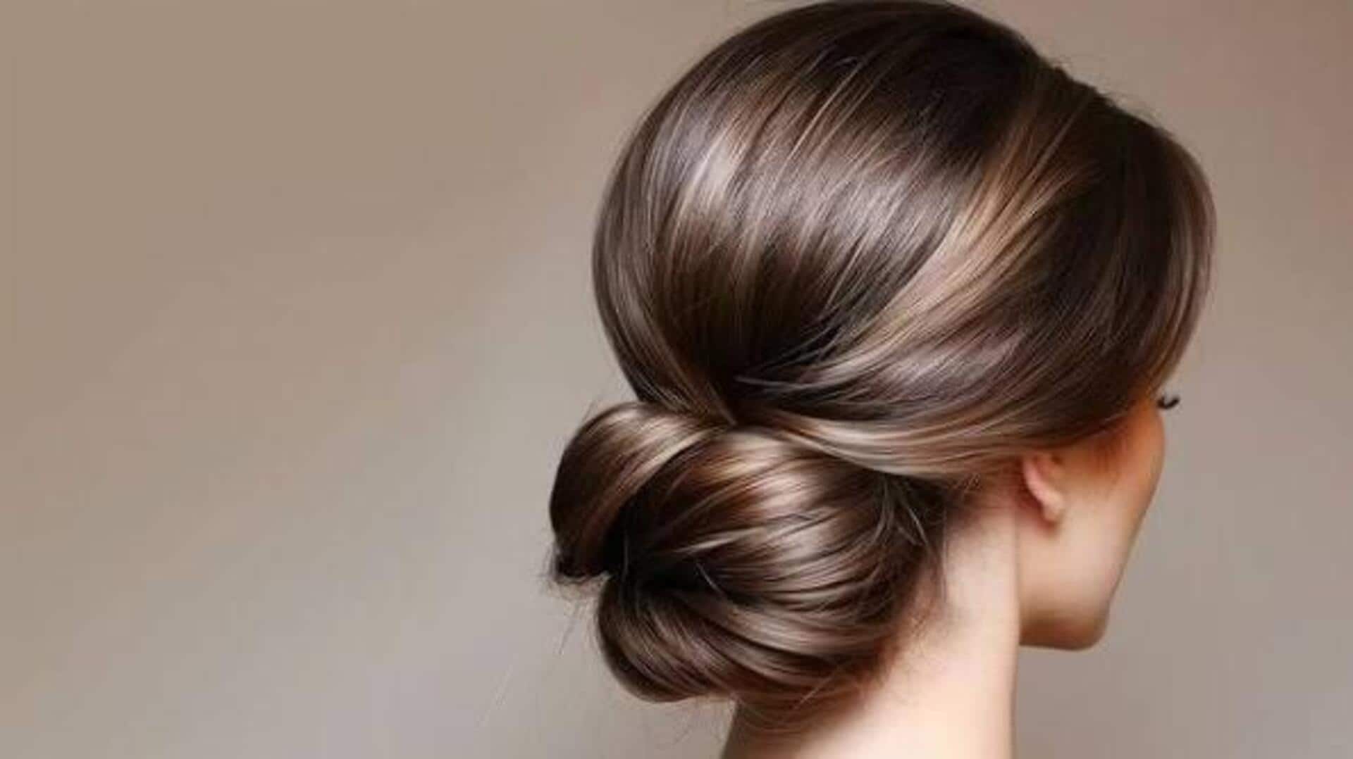 How to master low chignons 