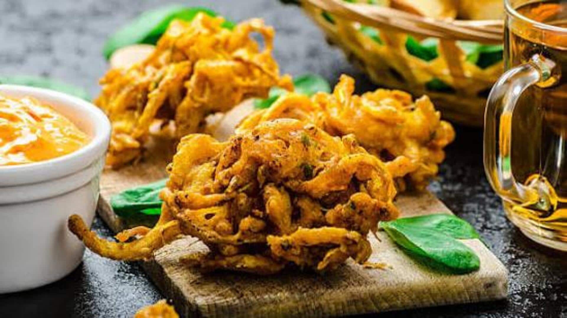 How to make the perfect onion fritters