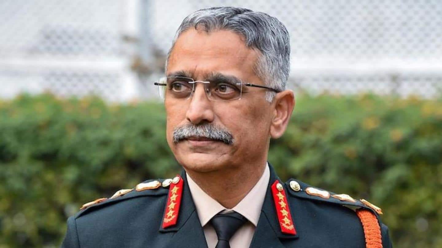 Indian Army chief reviewing troop deployment in Ladakh Indian Army chief reviewing troop deployment in Ladakh