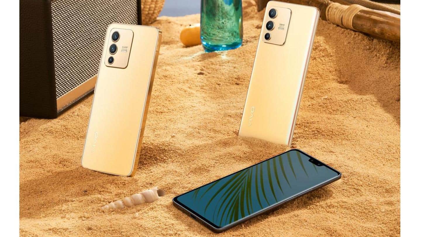 The Vivo V23 Pro boasts a 108MP main camera The Vivo V23 Pro boasts a 108MP main camera