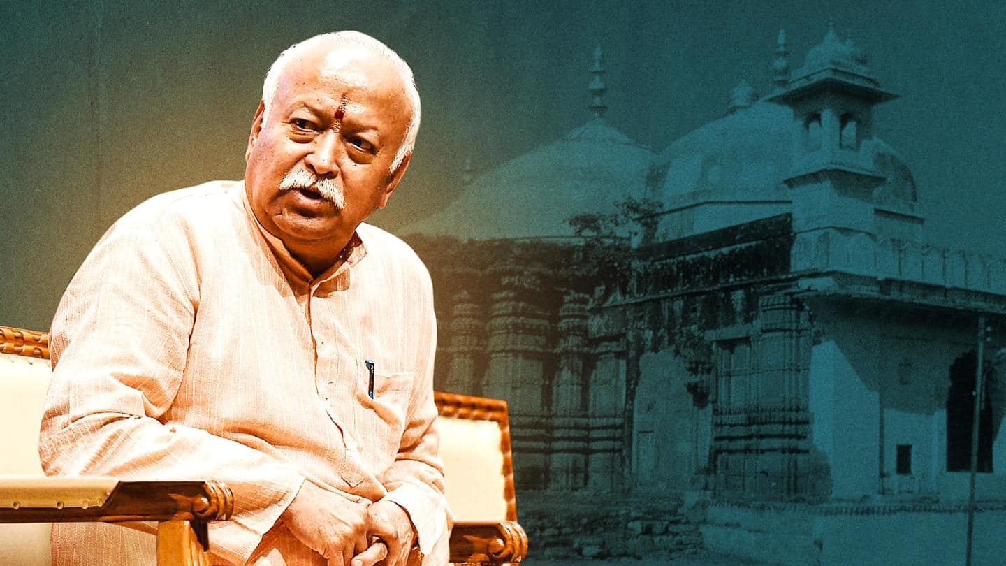 Why look for Shivling in every mosque?: RSS chief Bhagwat