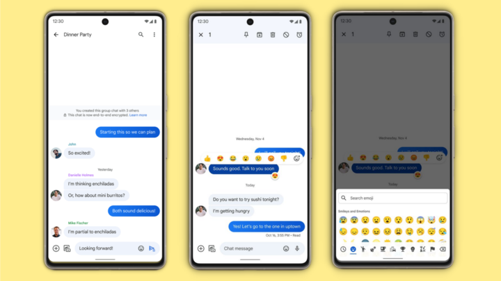 Google introduces end-to-end encryption for group chats in Messages