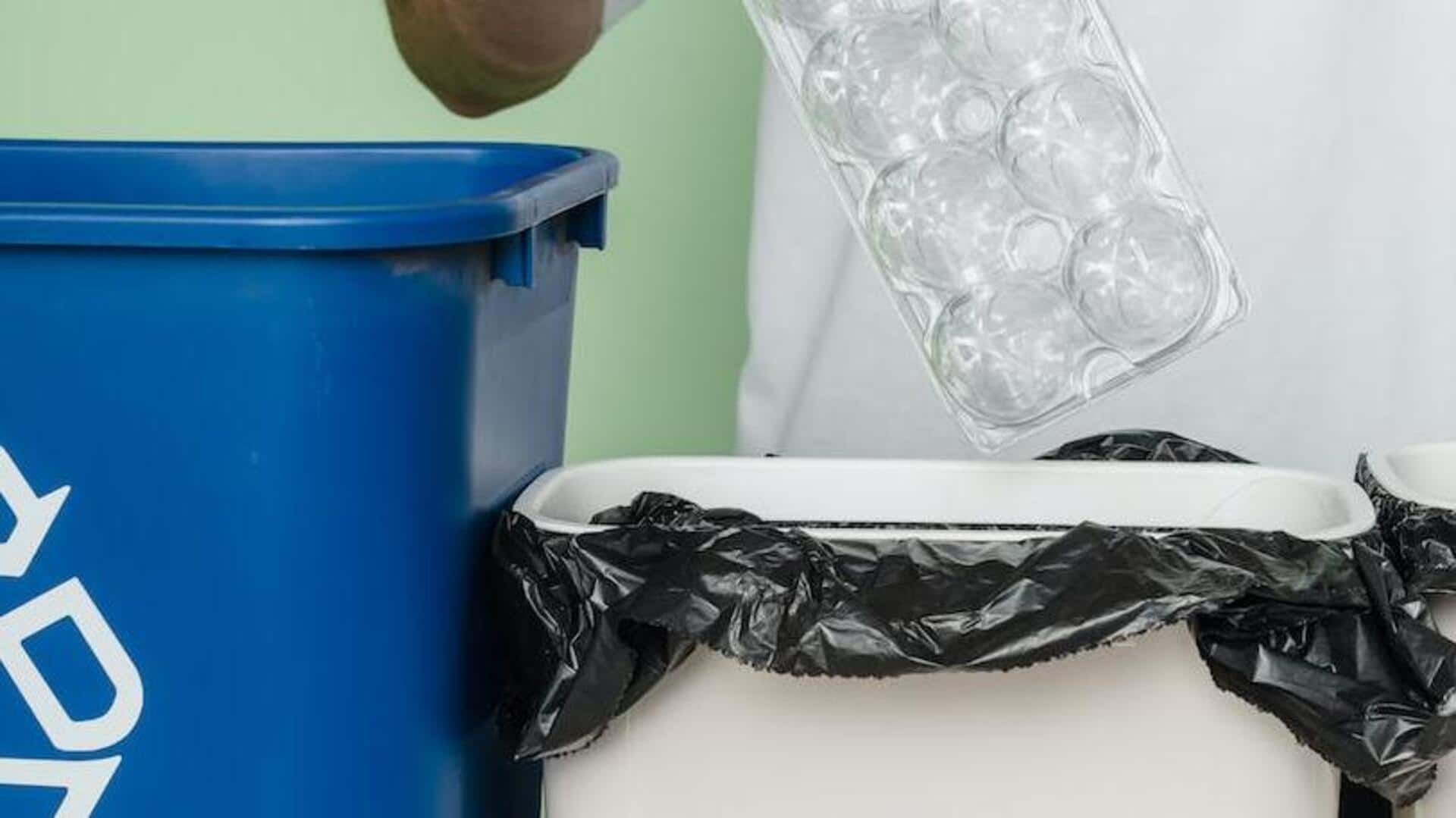 How to correctly dispose of plastic items