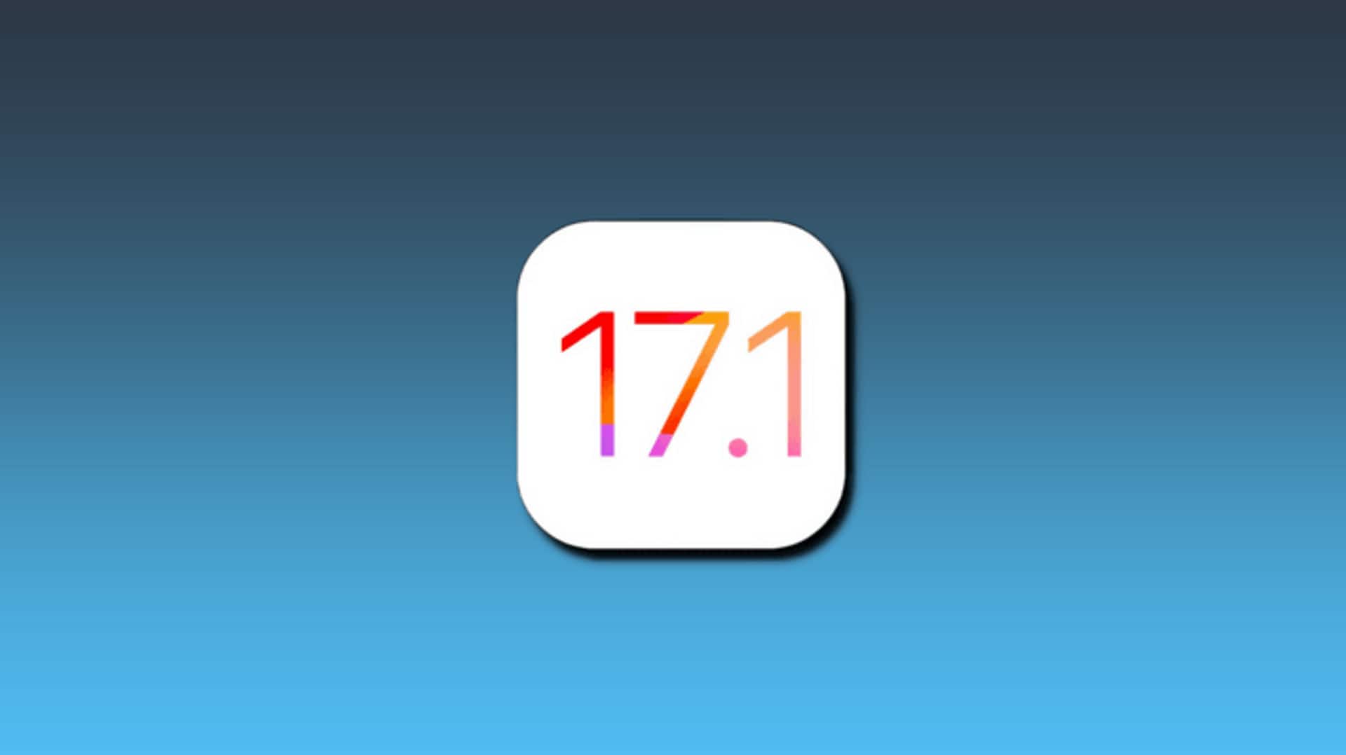 iOS 17.1 may release today: Check new features, bug fixes