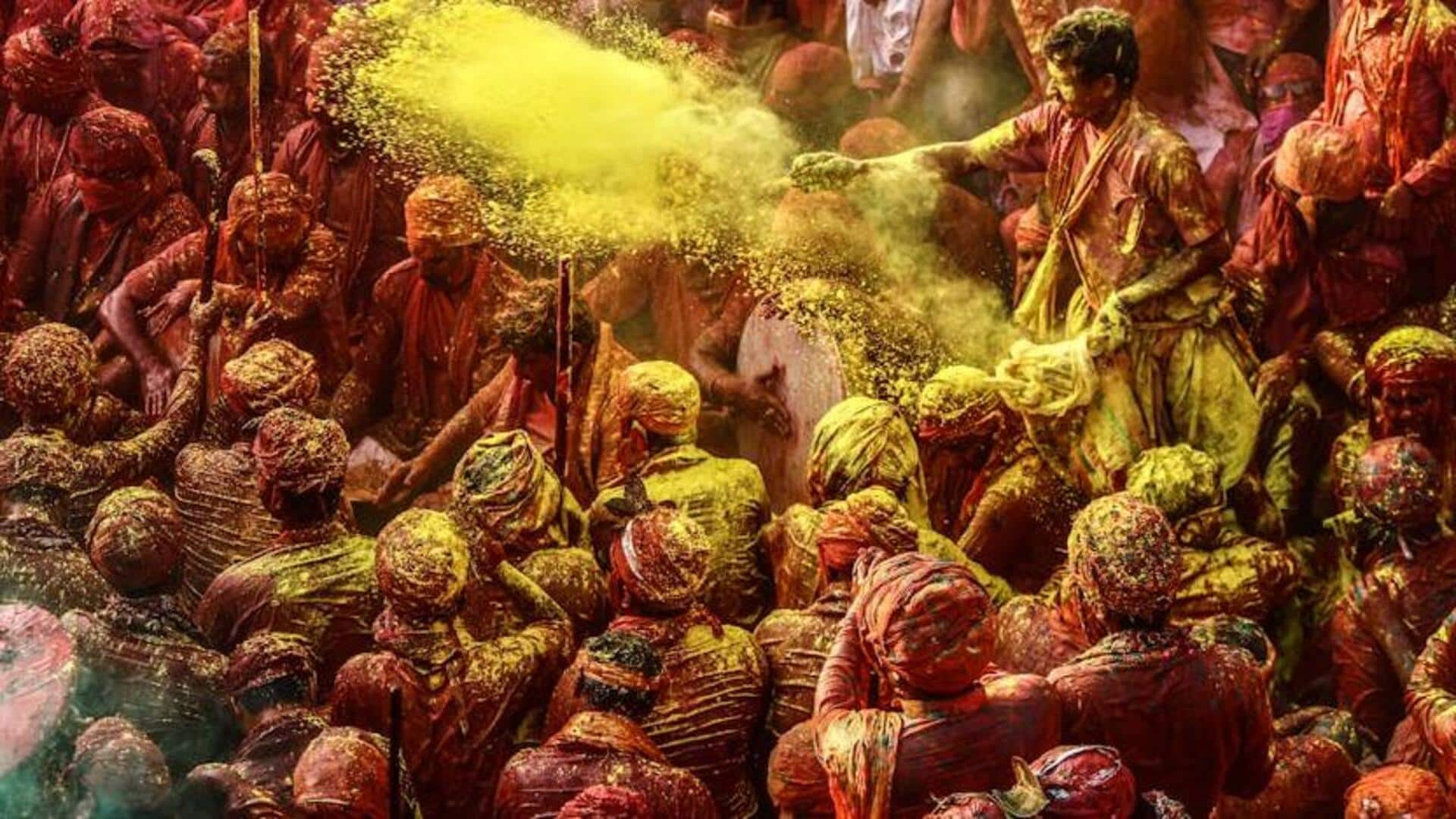 Experience Holi in Vrindavan, India: A festival of colors