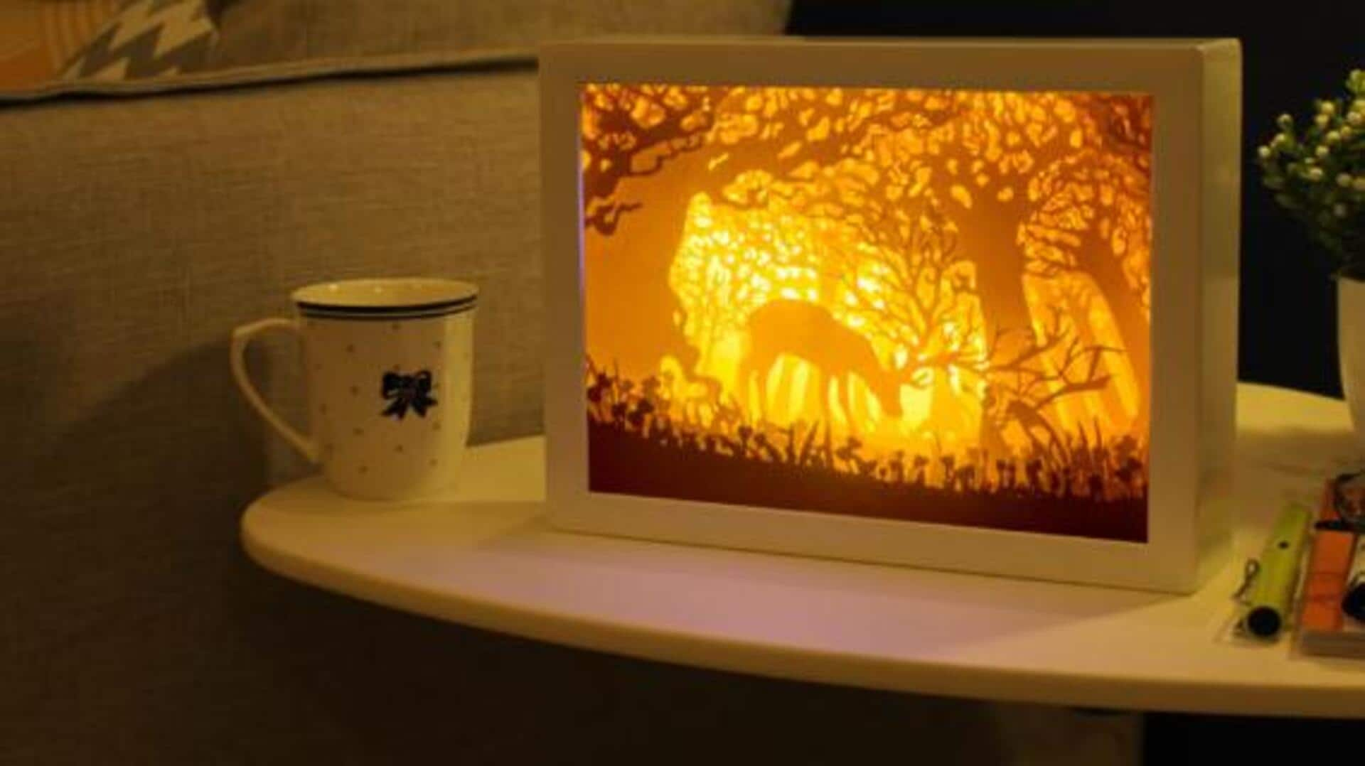 Crafting wonder with papercut light boxes