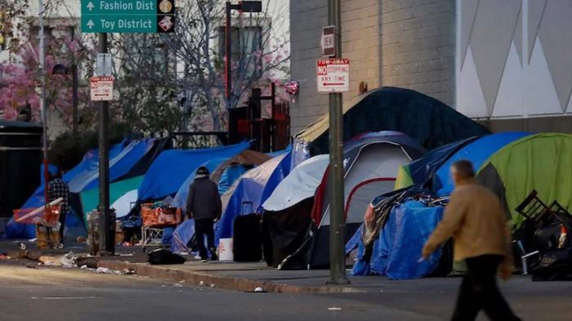 Trump demands homeless people 'immediately' move out of Washington DC 