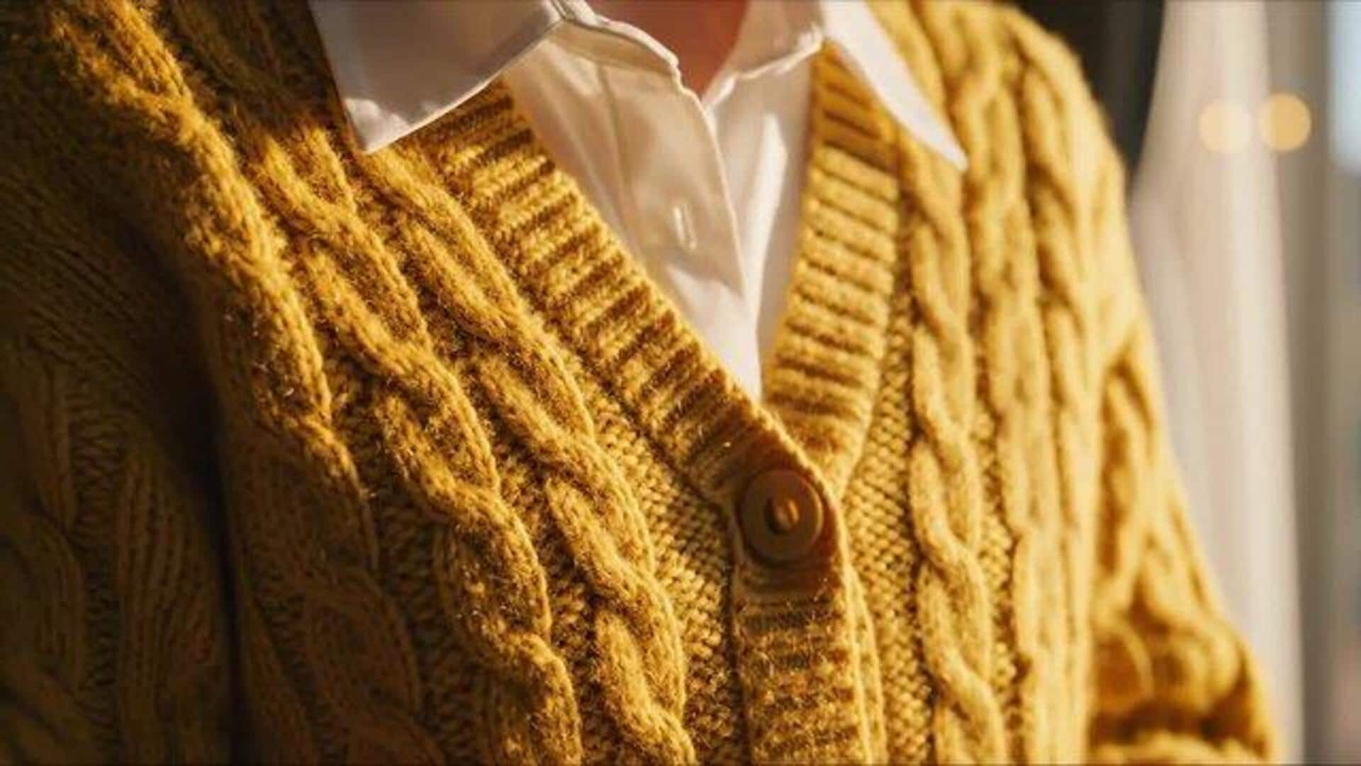 How to style cable-knit sweaters