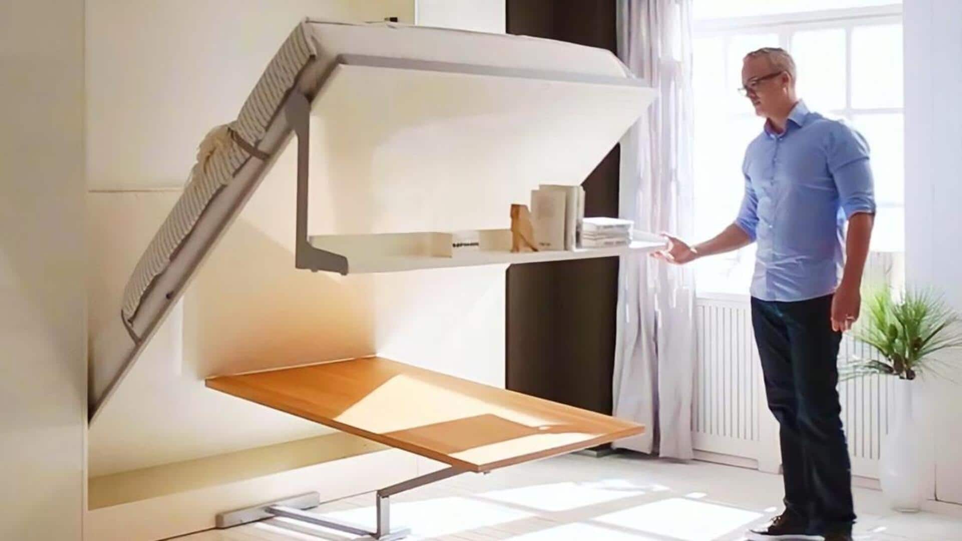 How to organize small spaces with multi-functional furniture