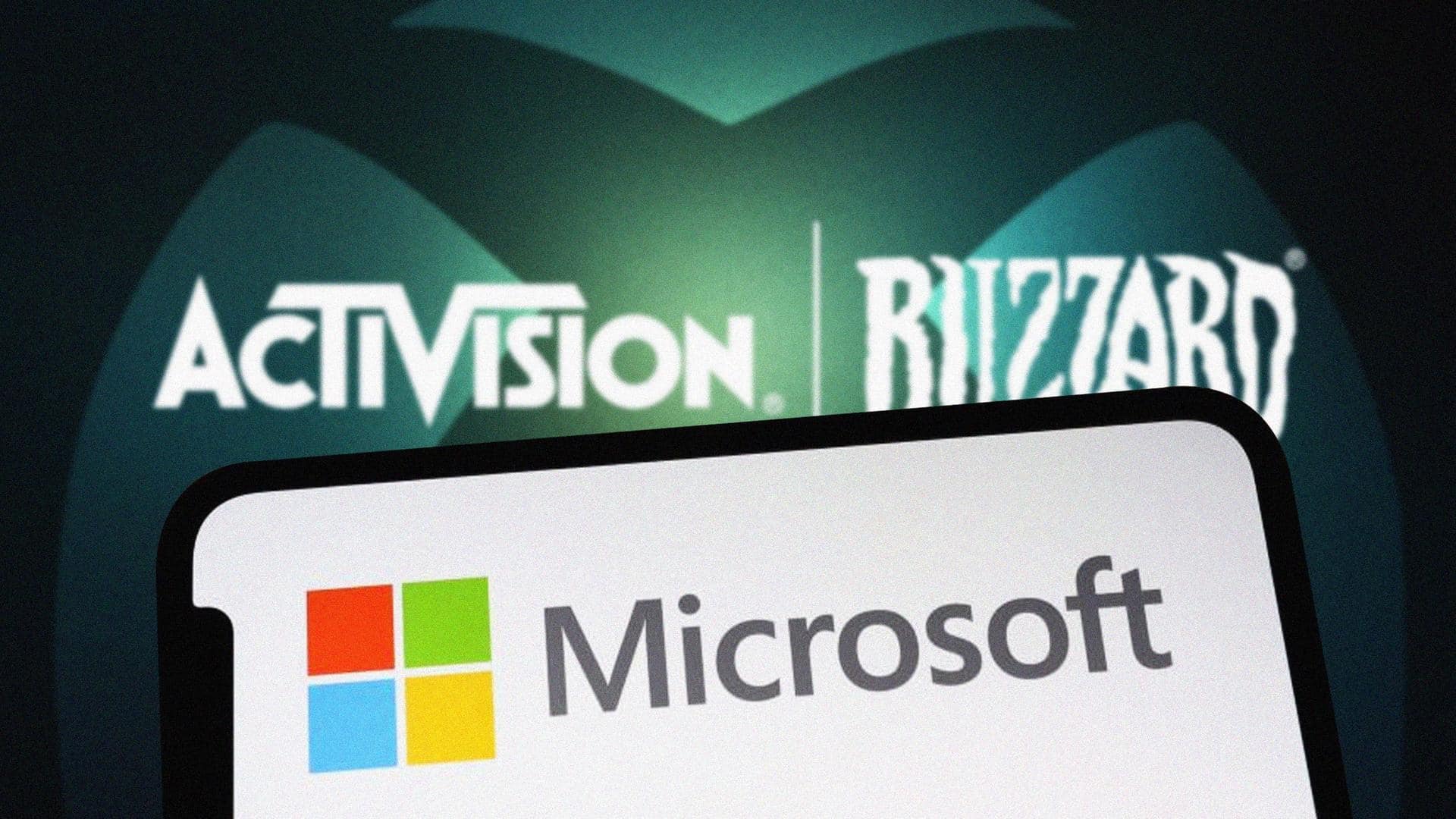 UK's competition watchdog stops Microsoft from buying Activision
