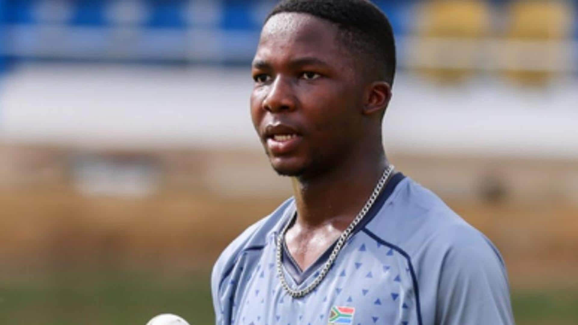 SA vs SL, 2nd Test: Teenager Kwena Maphaka called up 