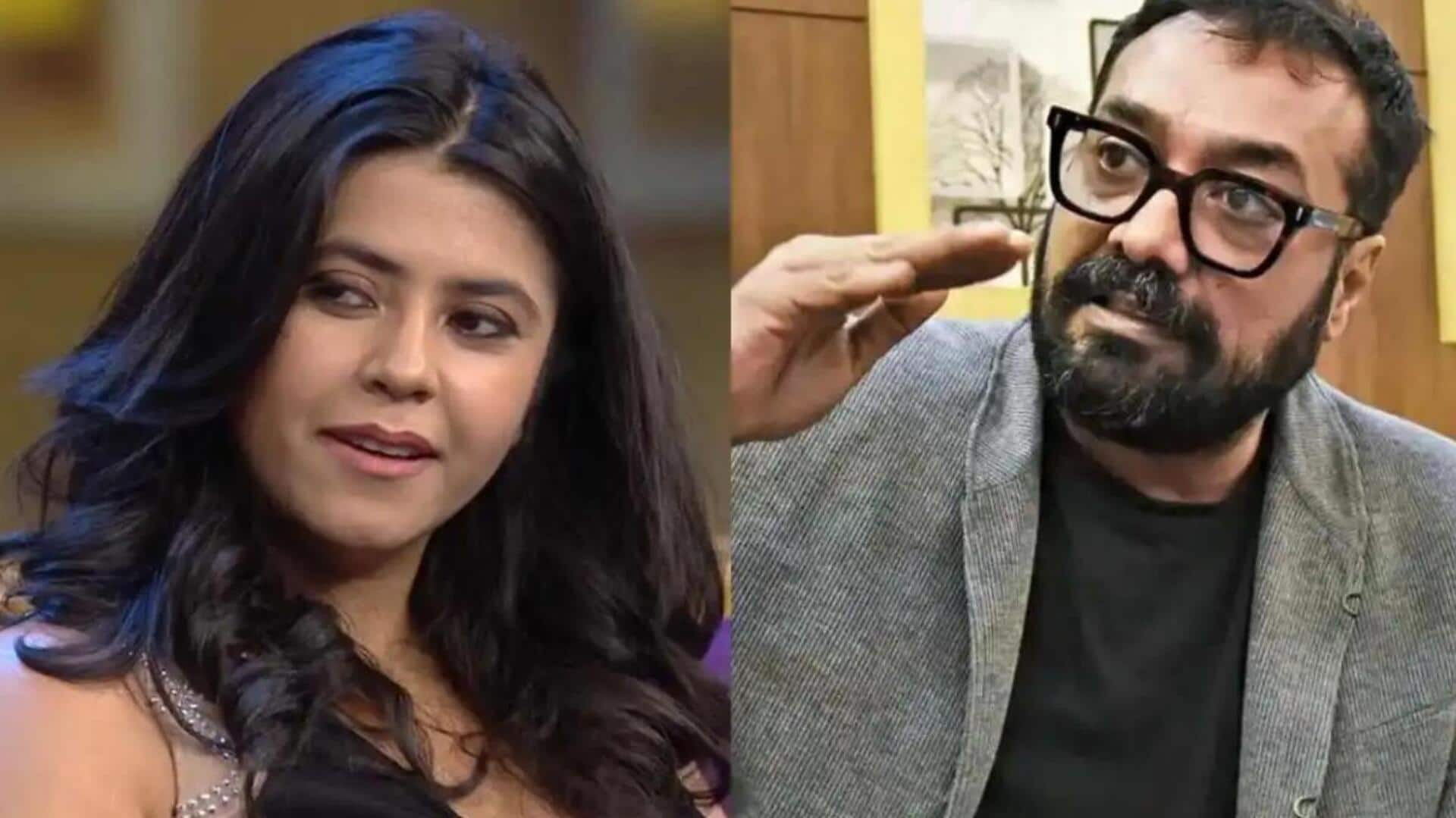 Ektaa Kapoor slams 'dumb' Anurag Kashyap for his 'saas-bahu' comment