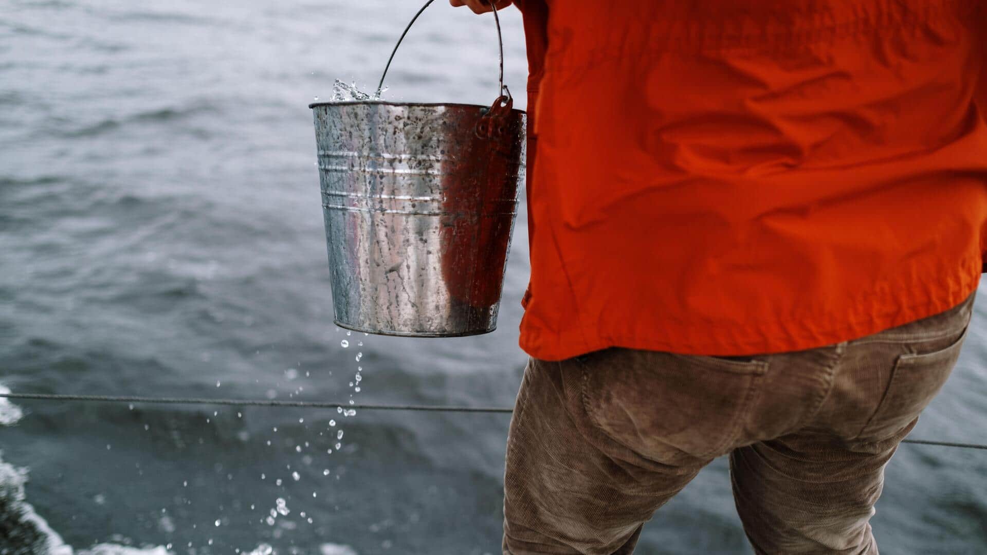 No gym, no problem! Try a water bucket workout