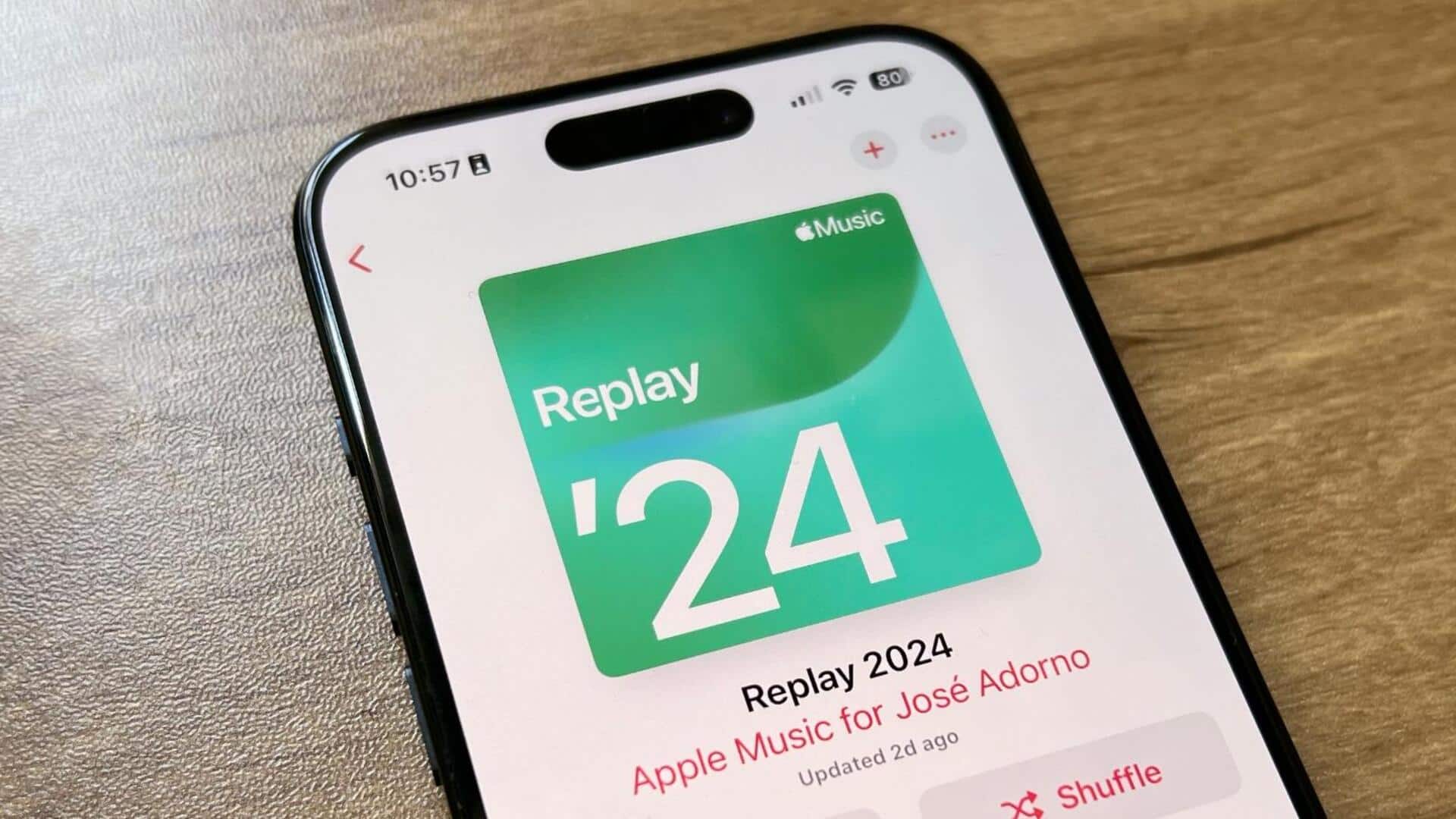 Apple Music Replay 2024