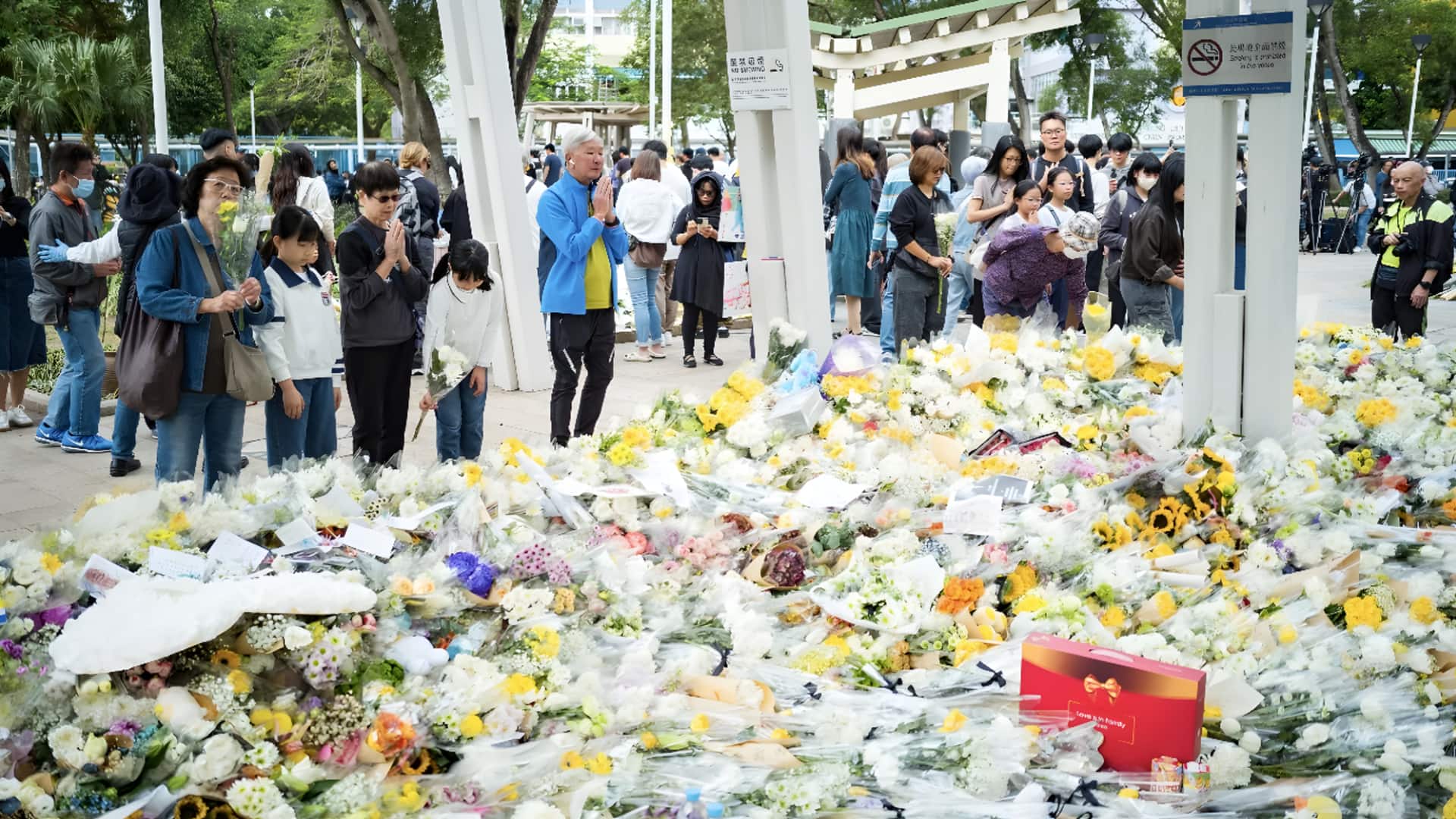 Hong Kong fire: City demands fair probe, sedition law invoked