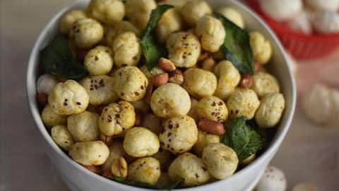 Why lotus seeds-curry leaves is good combo to try