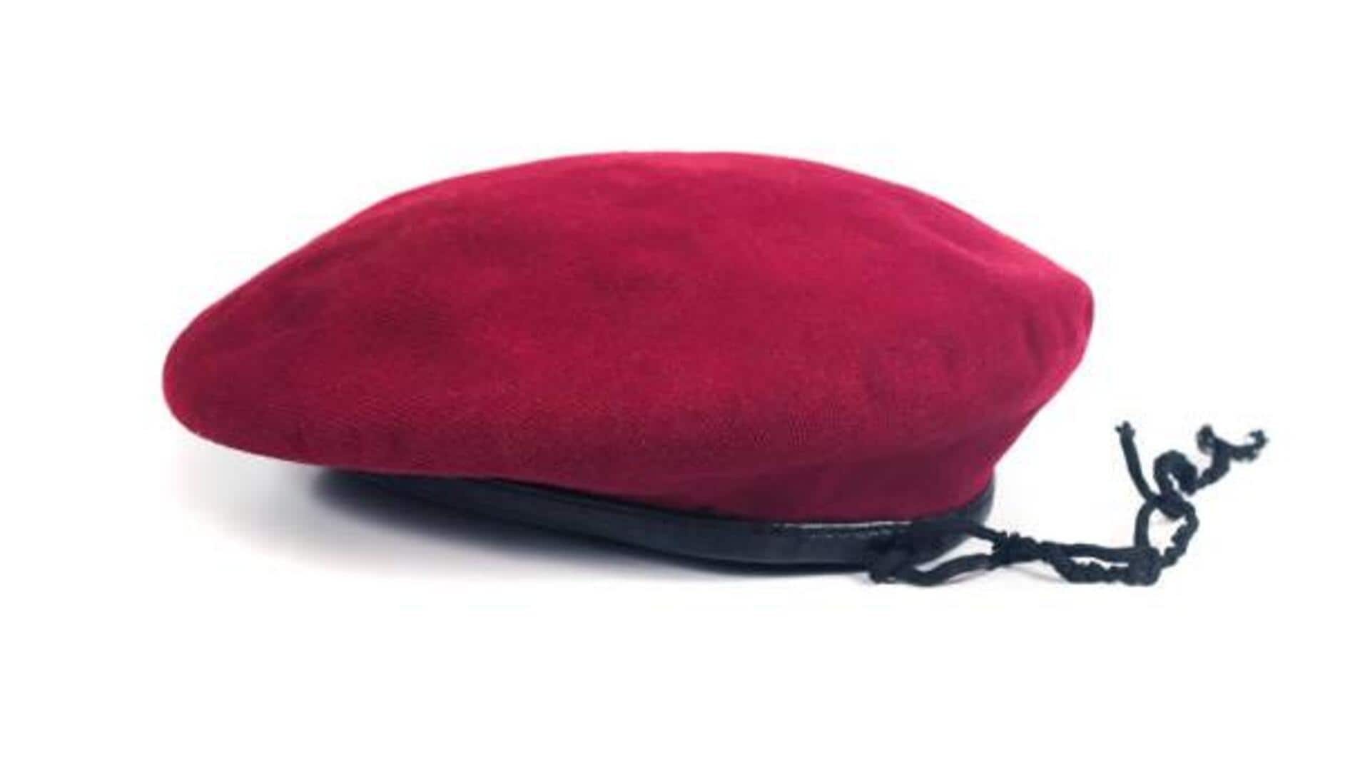 For that effortless flair, try knitted berets 