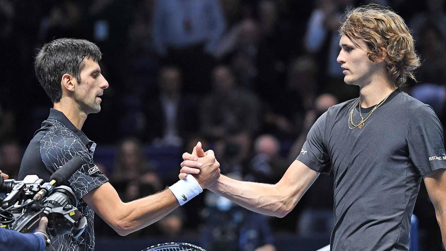 Djokovic vs Zverev: Head-to-head record Djokovic vs Zverev: Head-to-head record