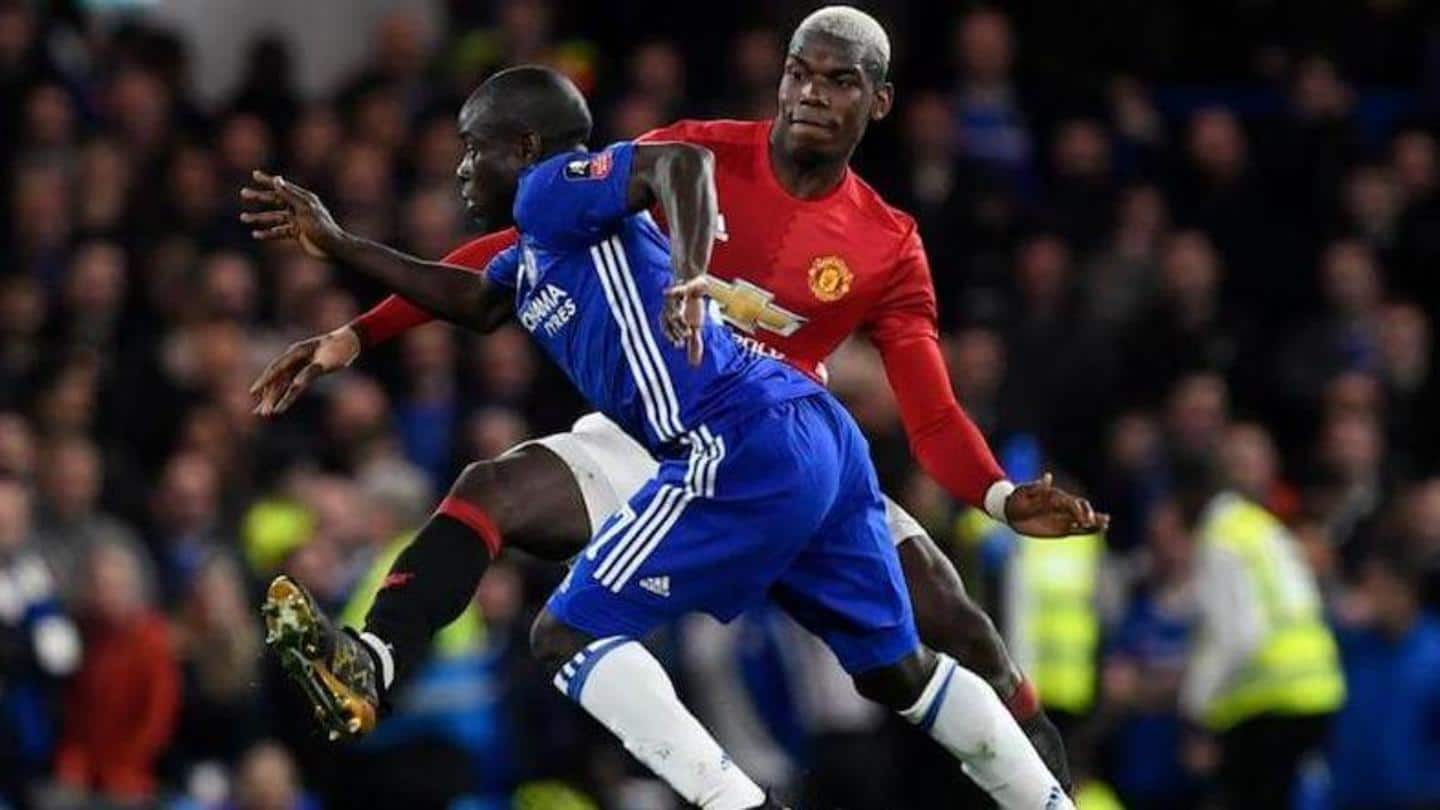 Pogba vs Kante: Their style of play Pogba vs Kante: Their style of play