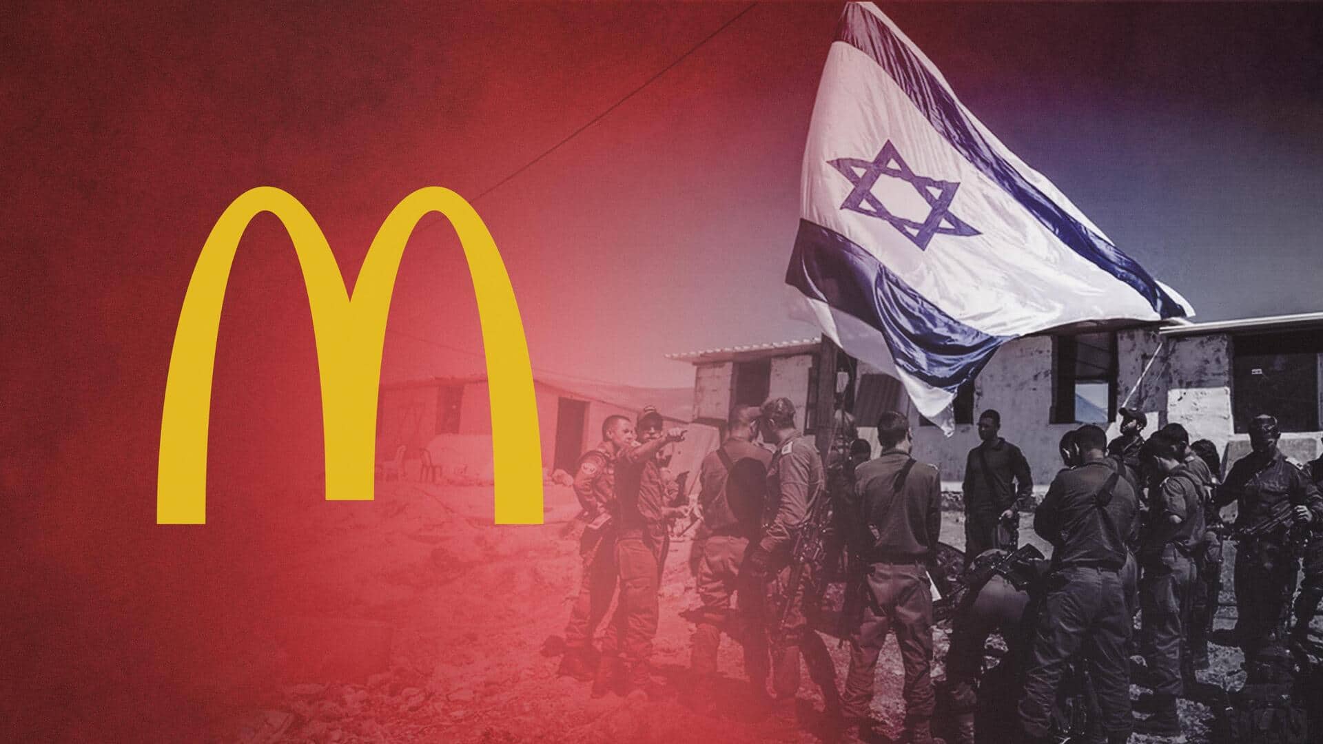 McDonald's faces backlash for free meals to Israel soldiers