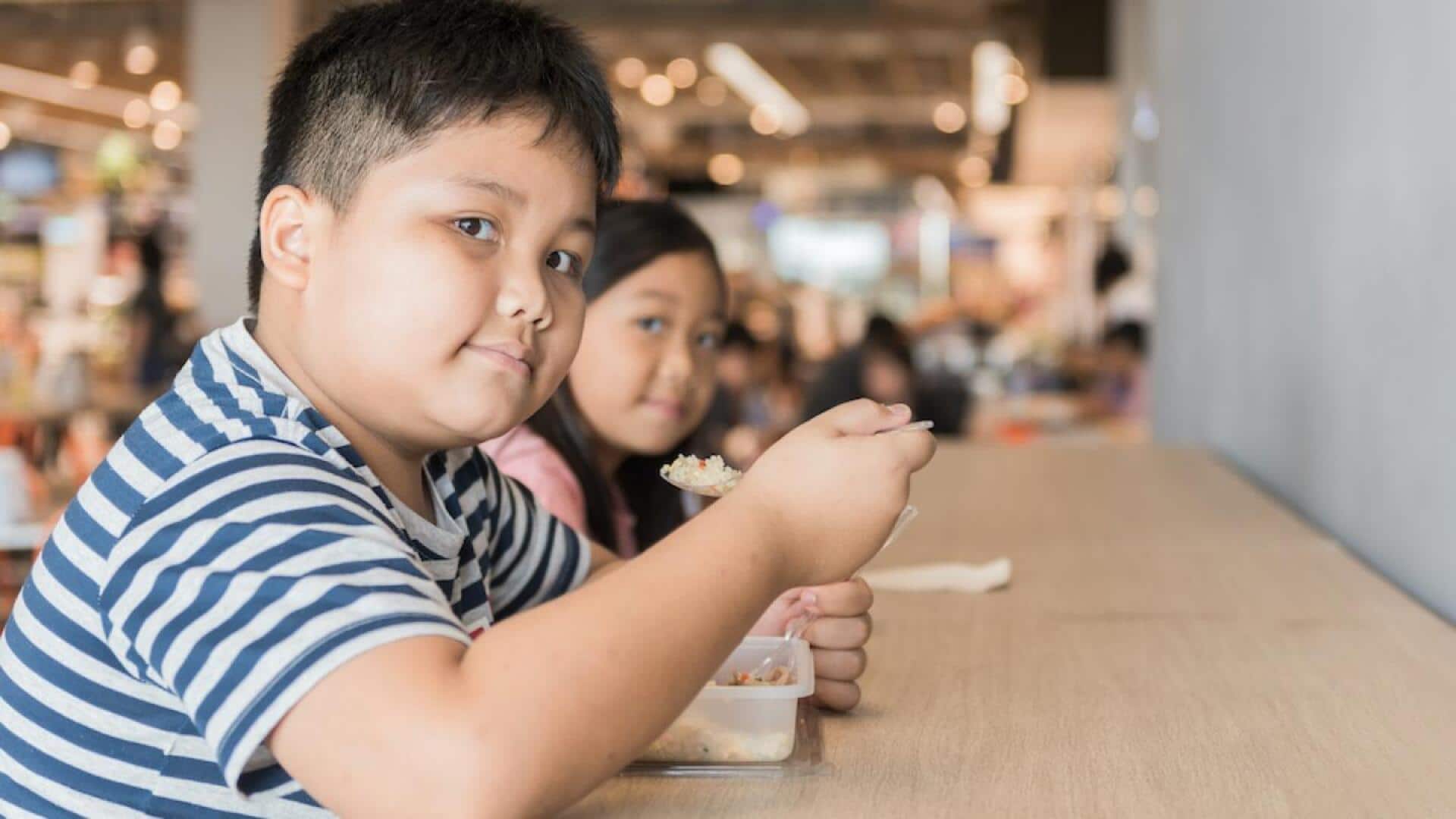 For first time, obese children outnumber underweight kids globally: UNICEF For first time, obese children outnumber underweight kids globally: UNICEF