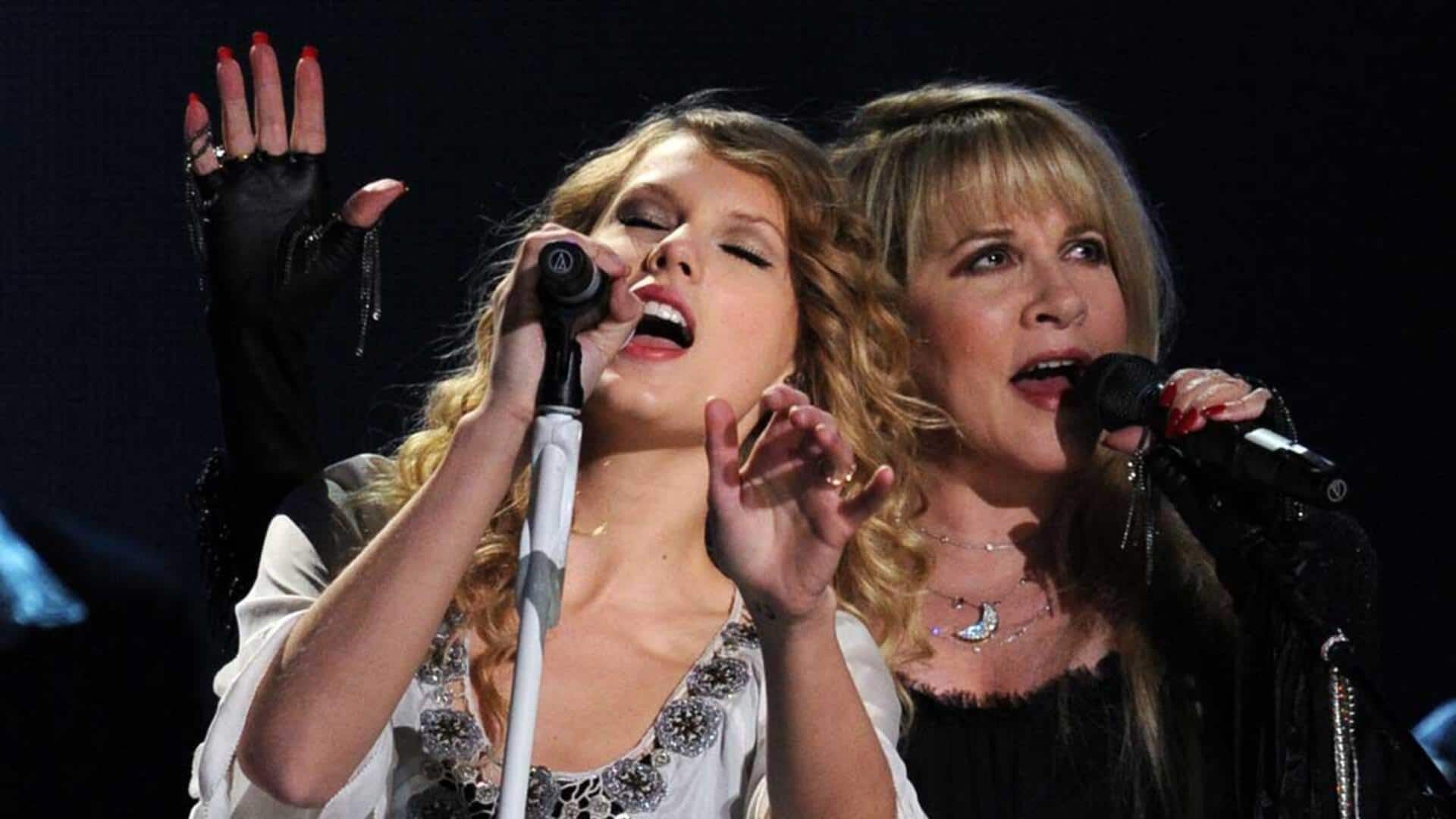 Music legend Stevie Nicks might perform at Taylor Swift's wedding