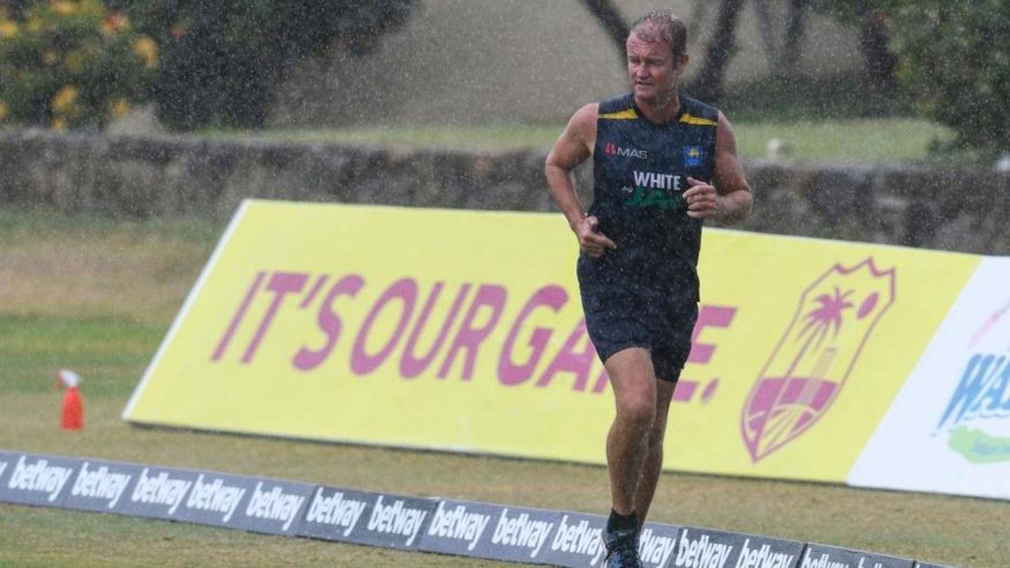 Flower tested positive three days after returning from England Flower tested positive three days after returning from England