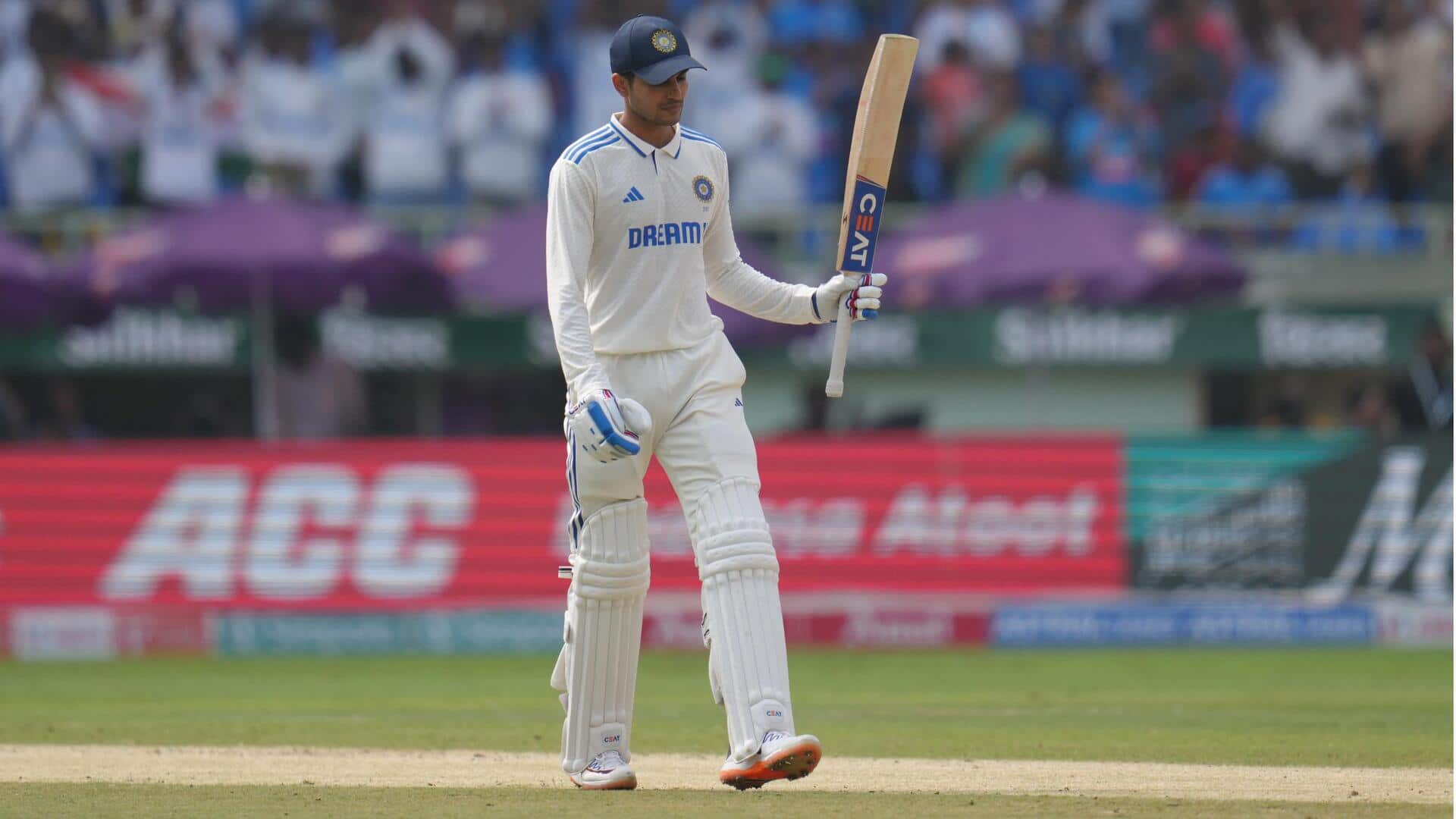 Shubman Gill hammers his third Test ton: Key stats