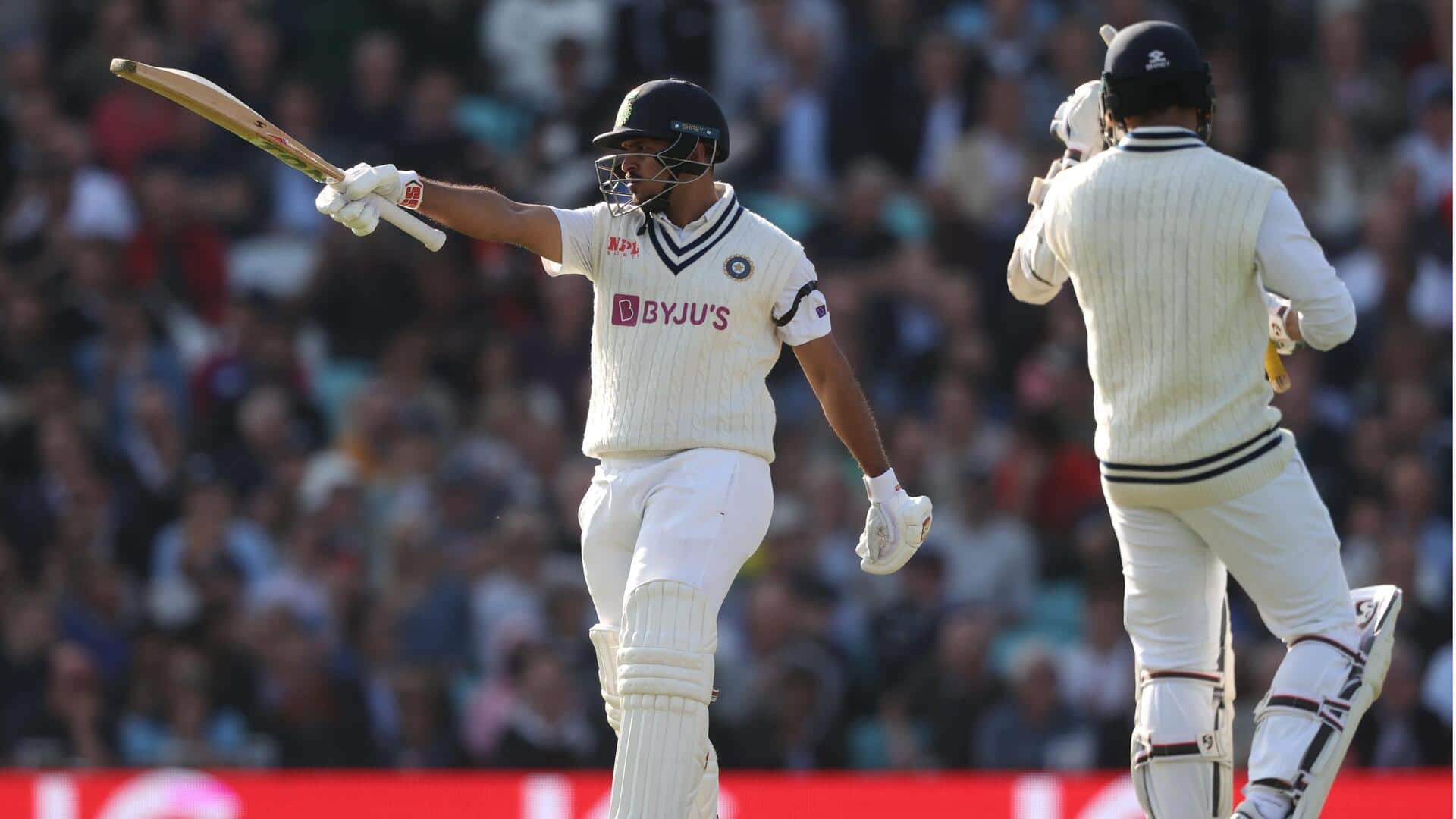 Indian batters with most 50-plus Test scores at The Oval Indian batters with most 50-plus Test scores at The Oval