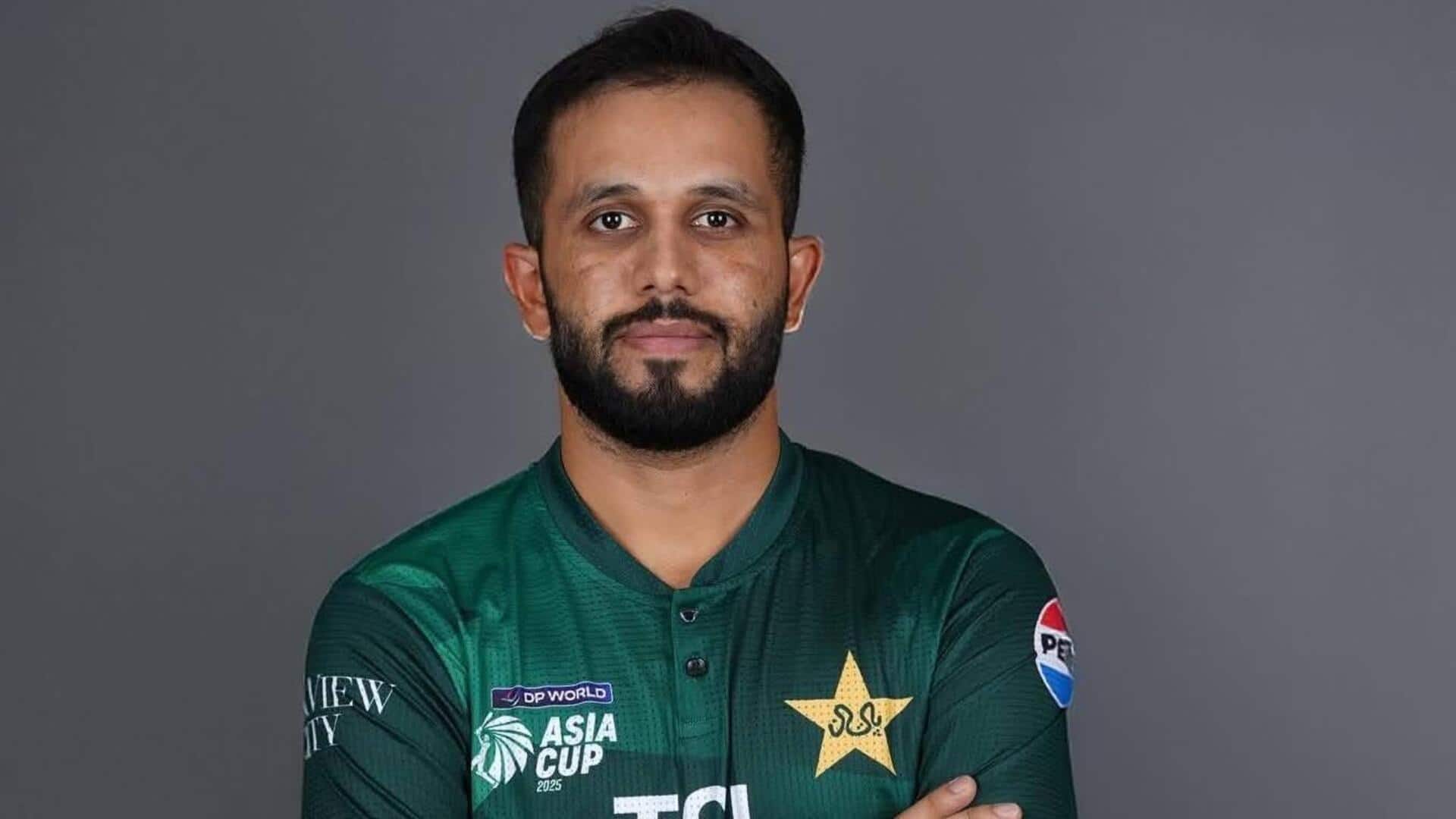 Asia Cup, Pakistan's Mohammad Haris slams 66 versus Oman: Stats