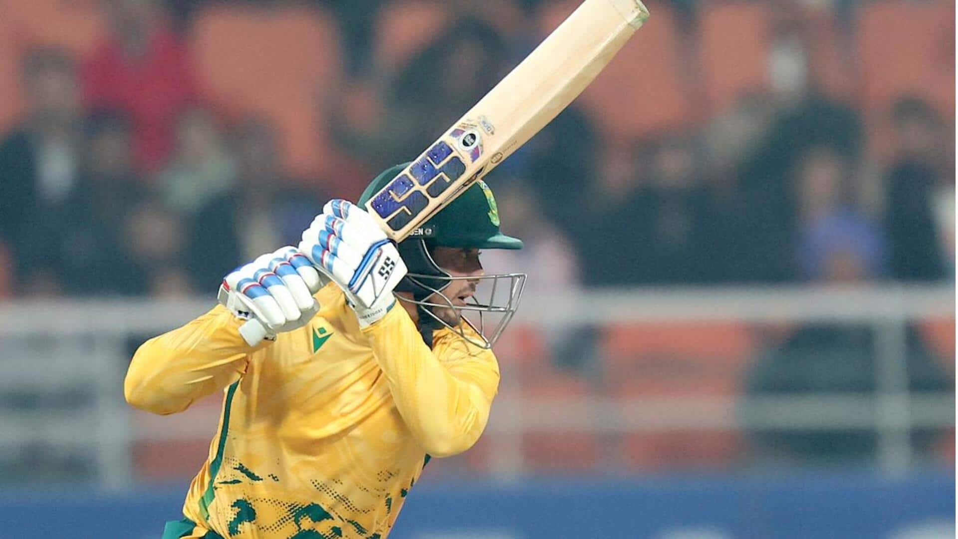 Players with most POTM awards for South Africa (T20Is)