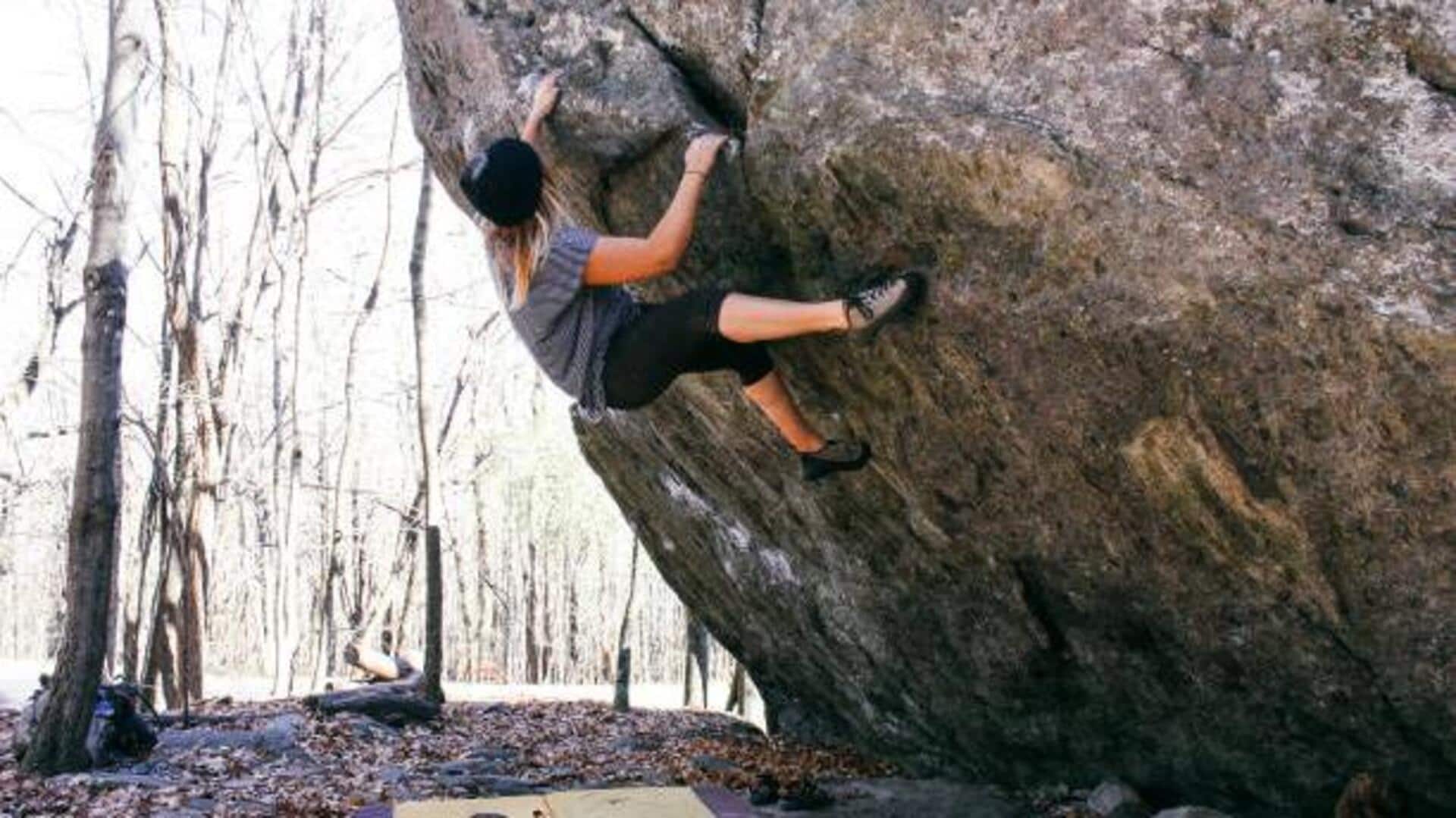 What exactly is bouldering?