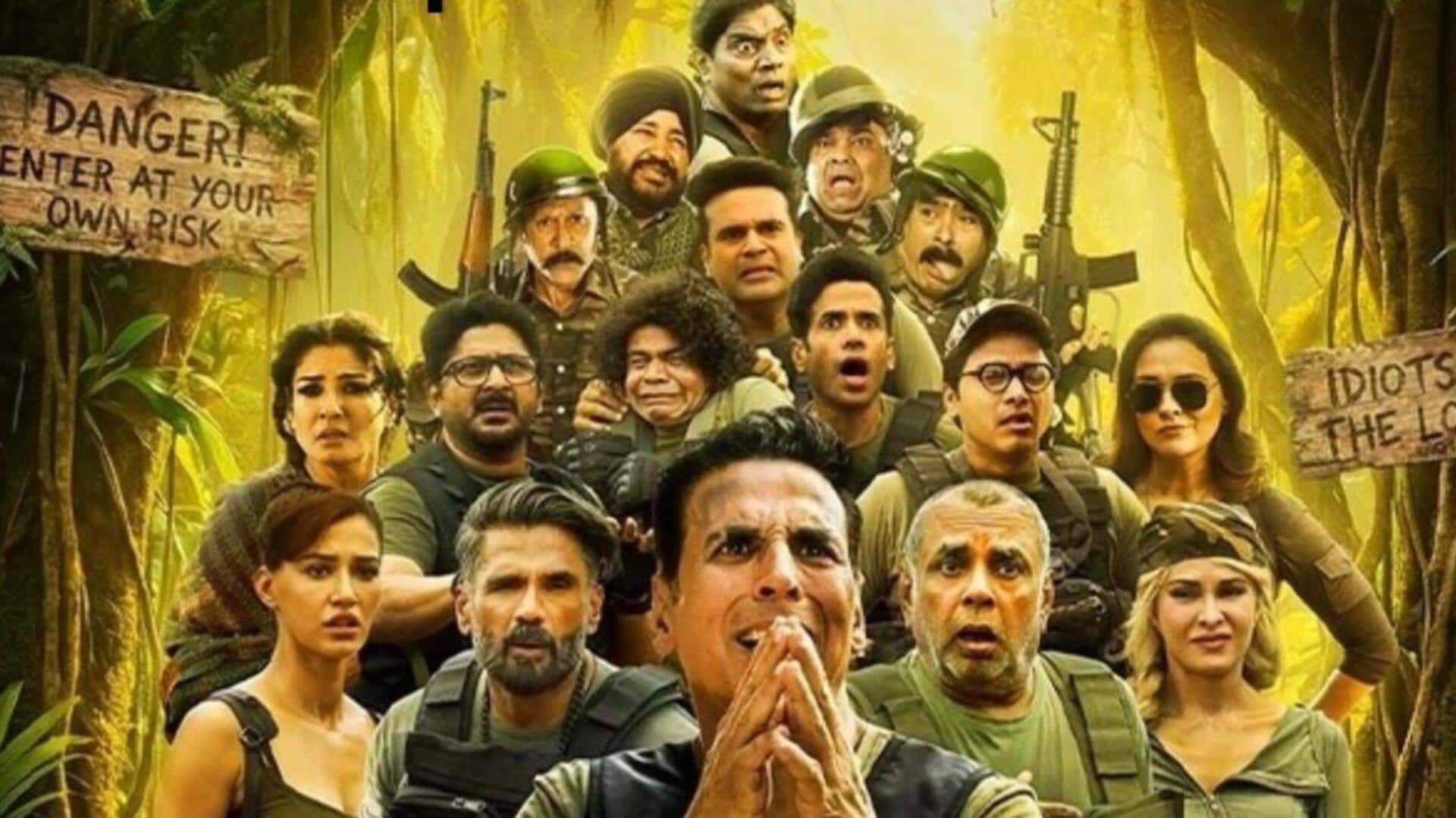 'Welcome to the Jungle' nears ₹100cr globally in 3 days